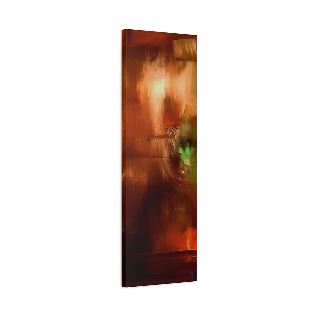 Sunset Sail Matte Canvas Wall Art — Abstract Sailing Into the Sunset (Stretched)