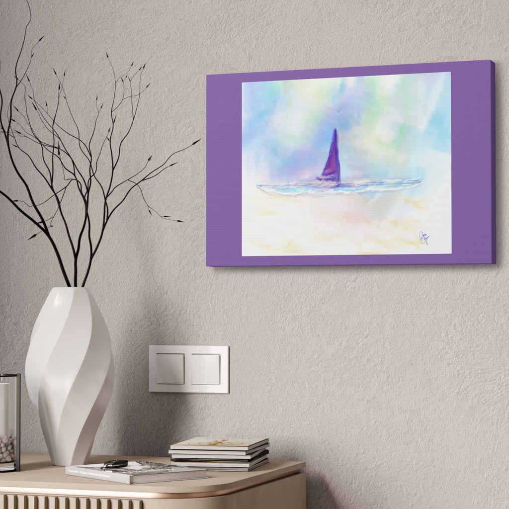 Sailboat Seascape Canvas