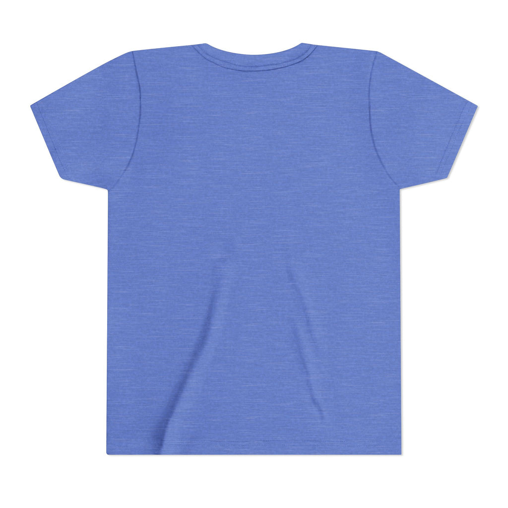 Axolotl Sunset Kids Tee — Cute Sunglasses Beach Axolotl Youth T-Shirt