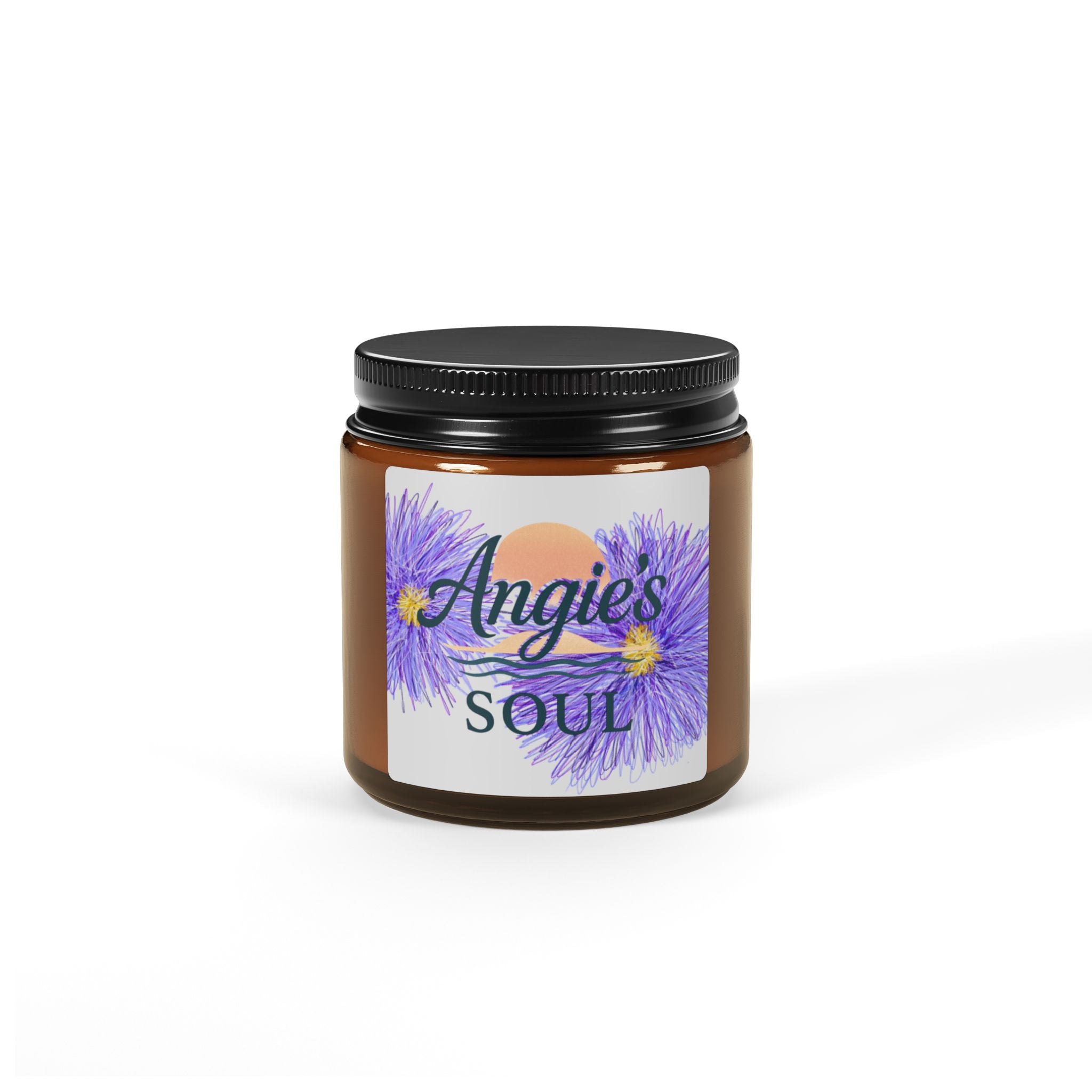 Angie's Soul Scented Soy Candle — Amber Jar (Multi-Size)
