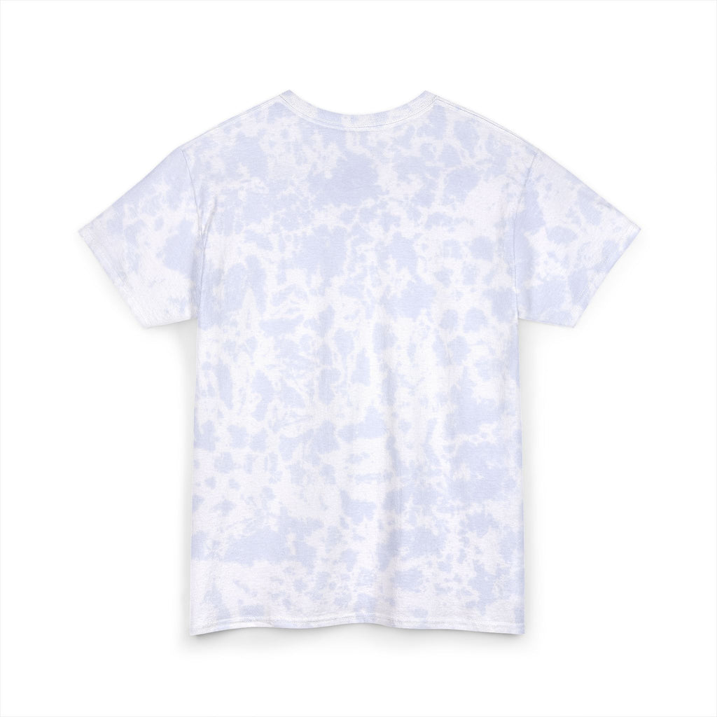 Beach Bound Tie-Dye Tee — Floral Hawaiian Graphic Cotton T-Shirt