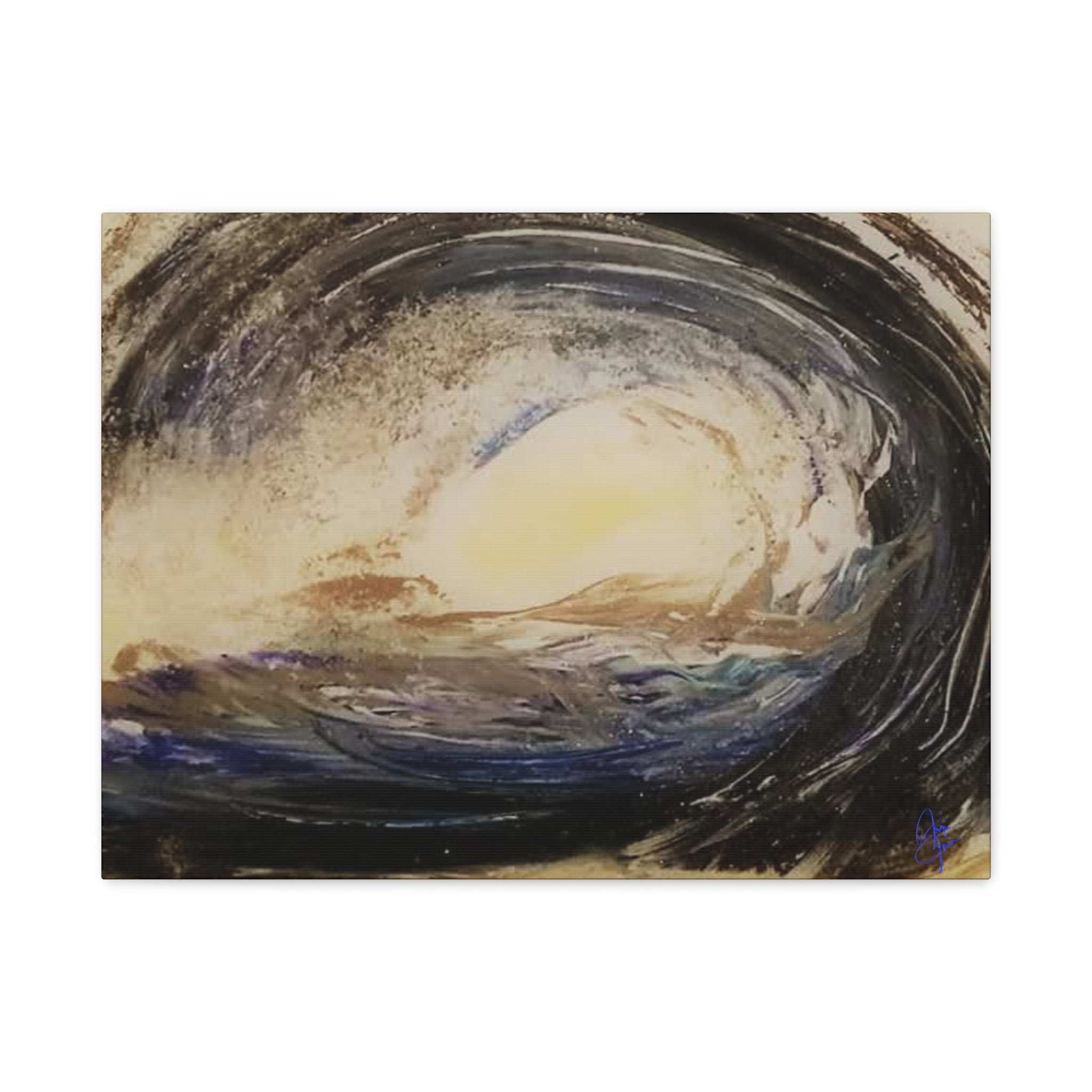 Surf the Waves Matte Canvas Wall Art — Stretched 1.25"