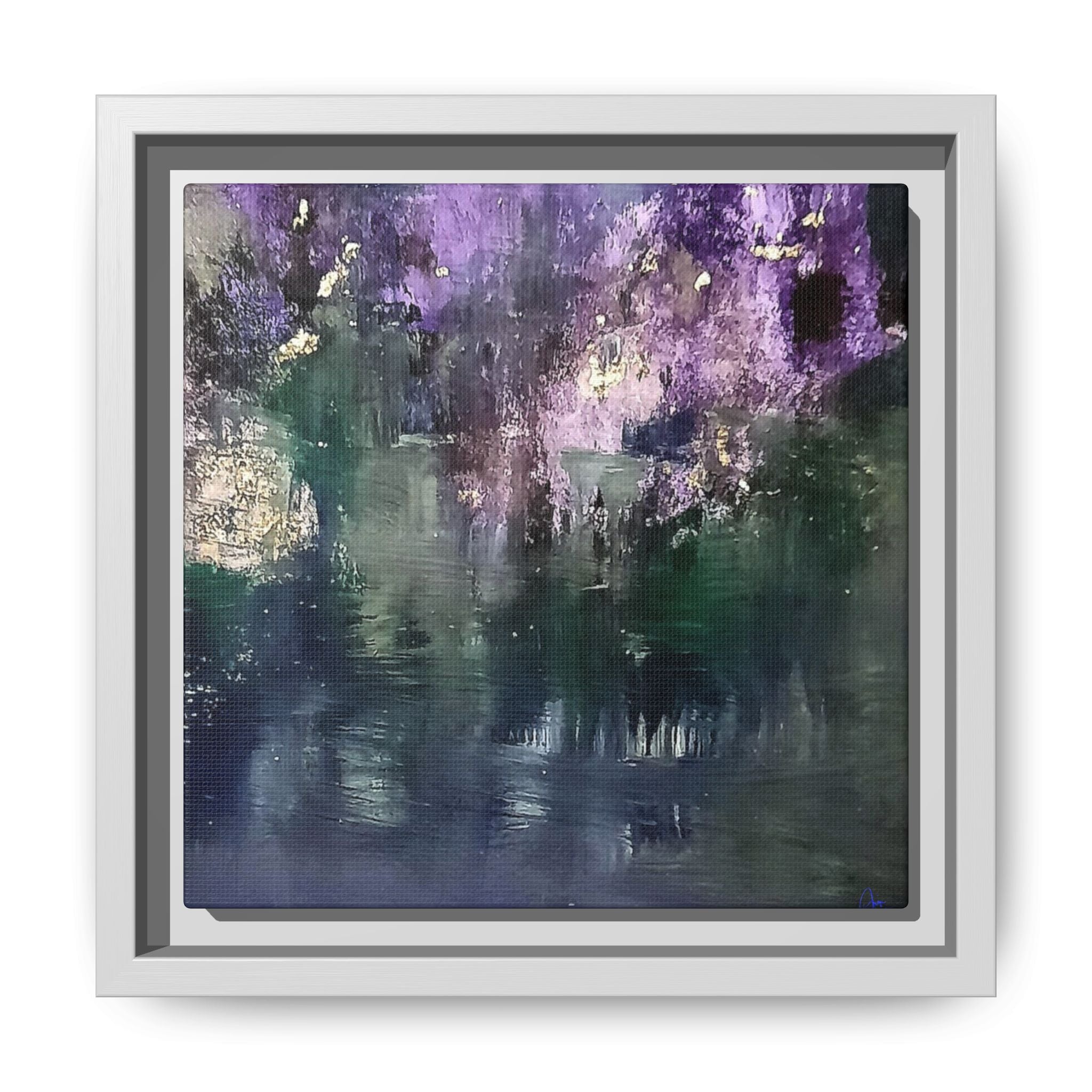 Impressionism Vibes Matte Canvas Print (Framed)