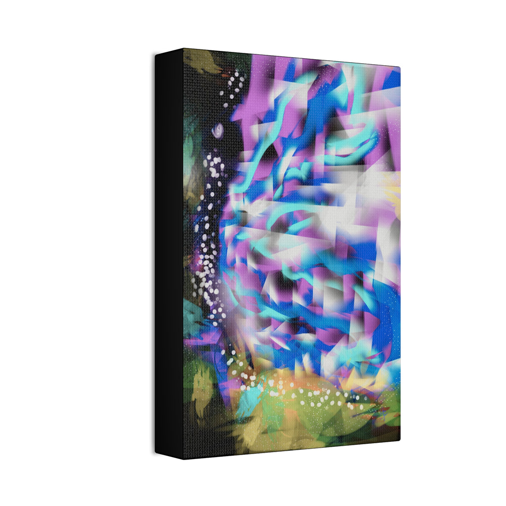 Geometric Butterfly Canvas Stretched 1.5"