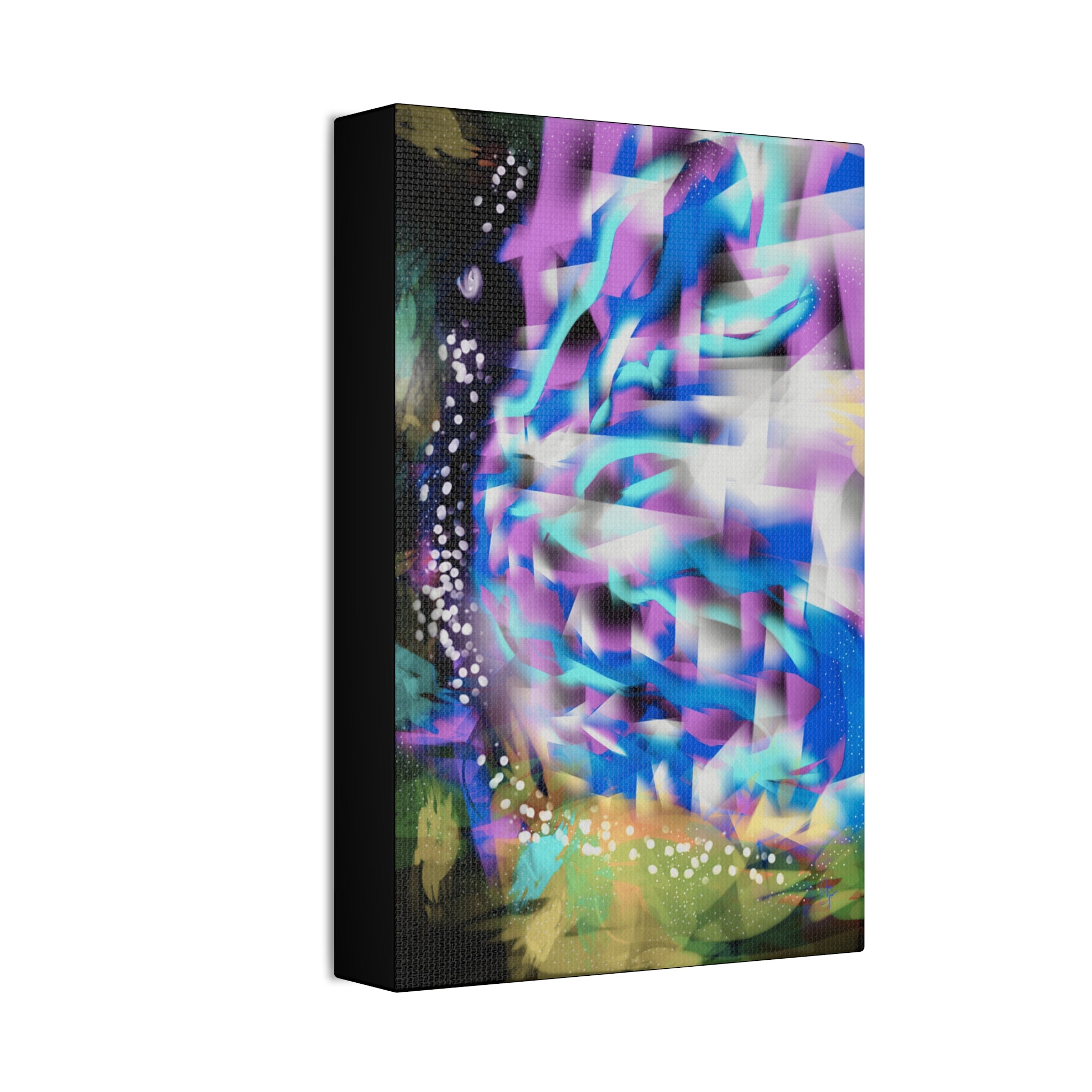 Geometric Butterfly Canvas Stretched 1.5"