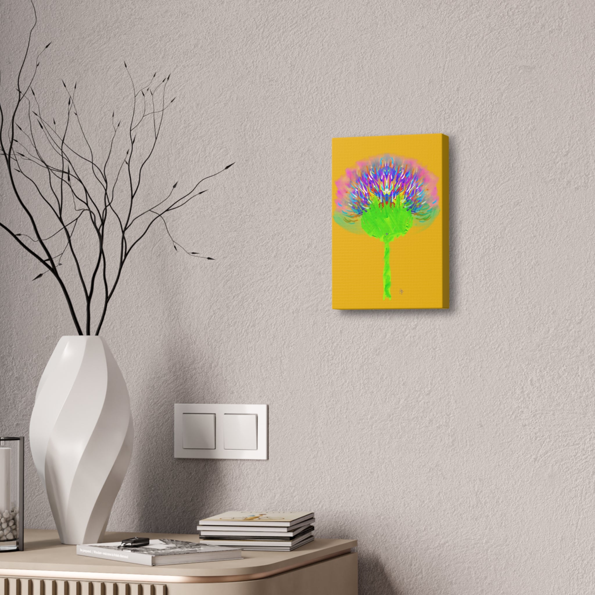 Vibrant Bloom Canvas