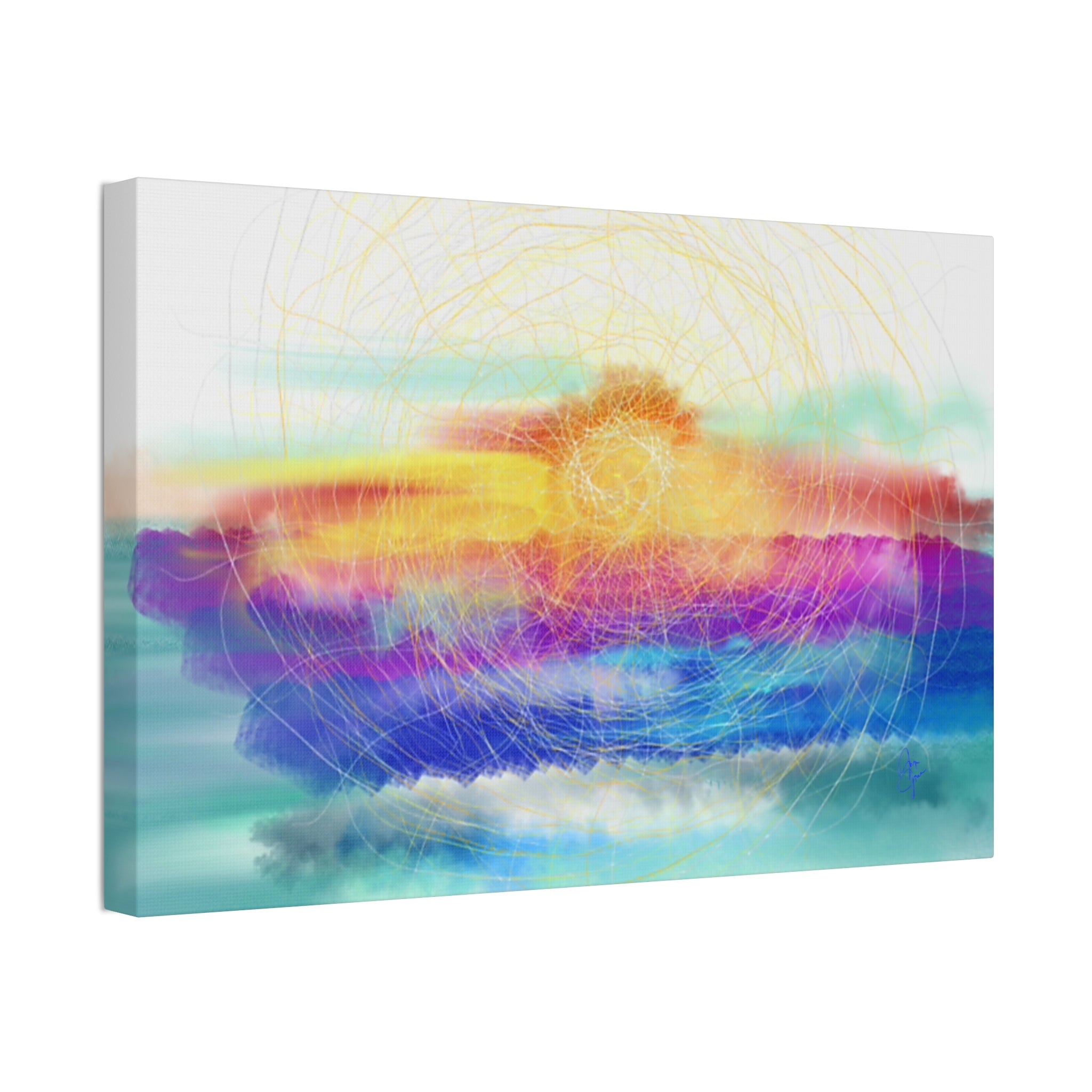 Sunrise Radiance Canvas