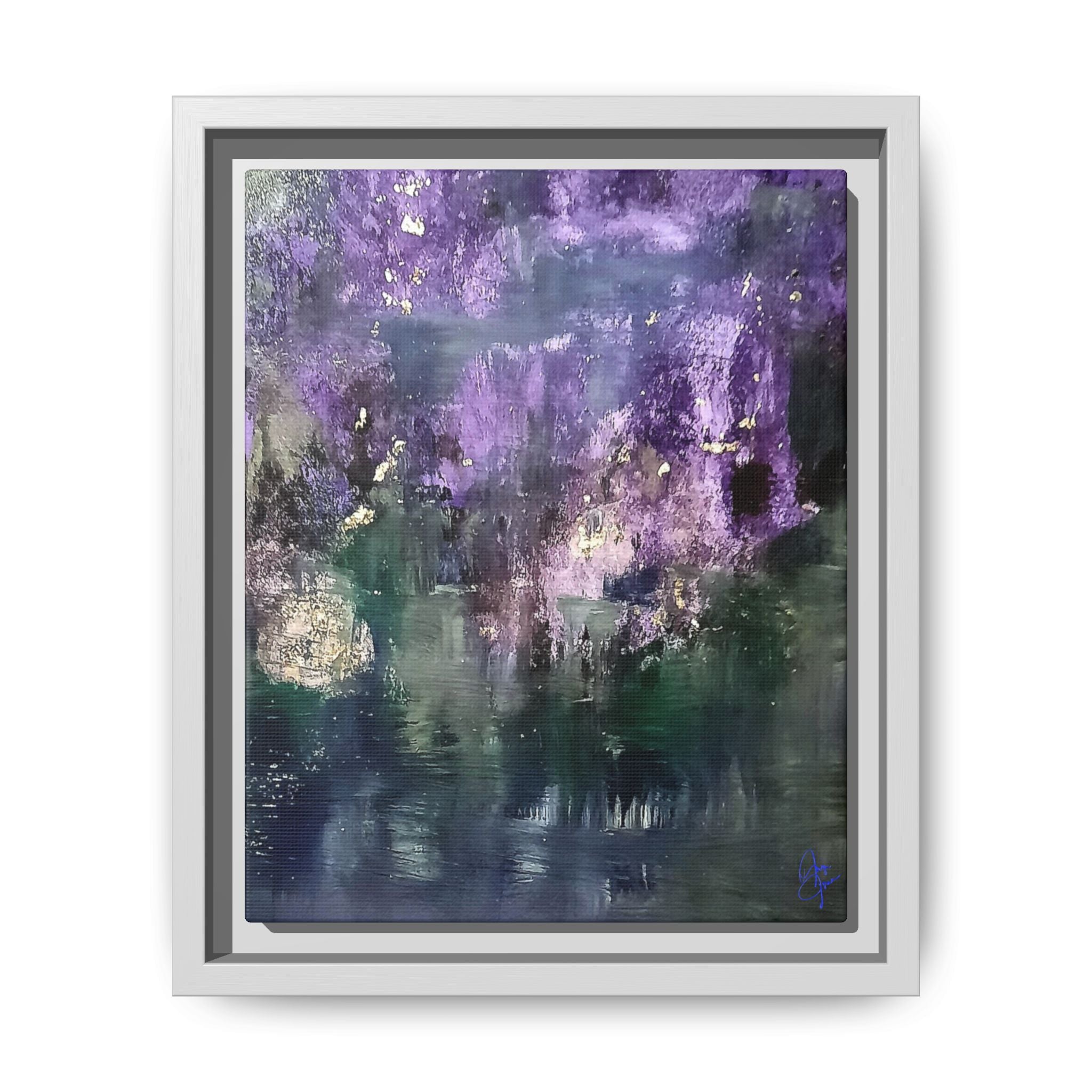 Impressionism Vibes Matte Canvas Print (Framed)