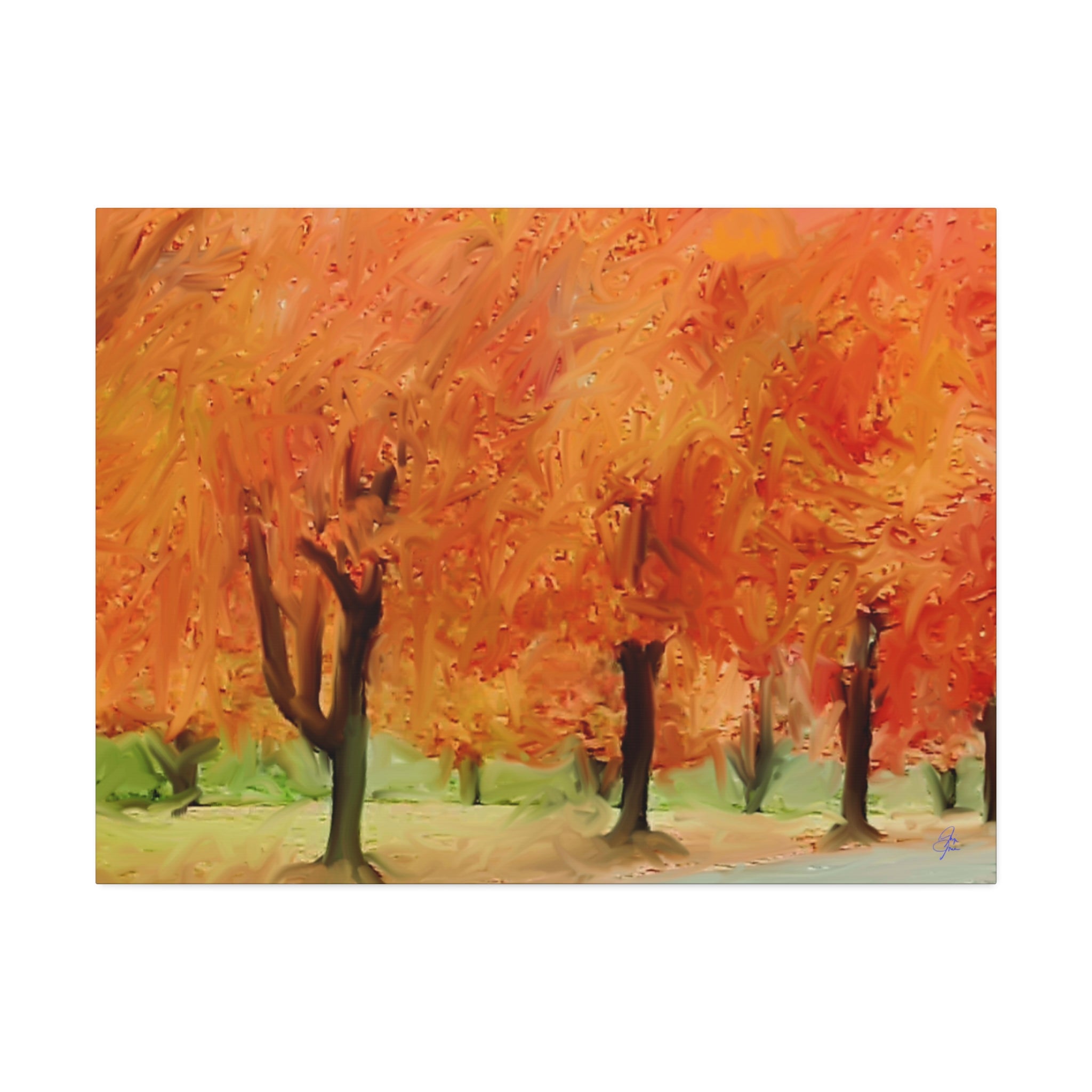 Trees of North Carolina Canvas Stretched 1.5"