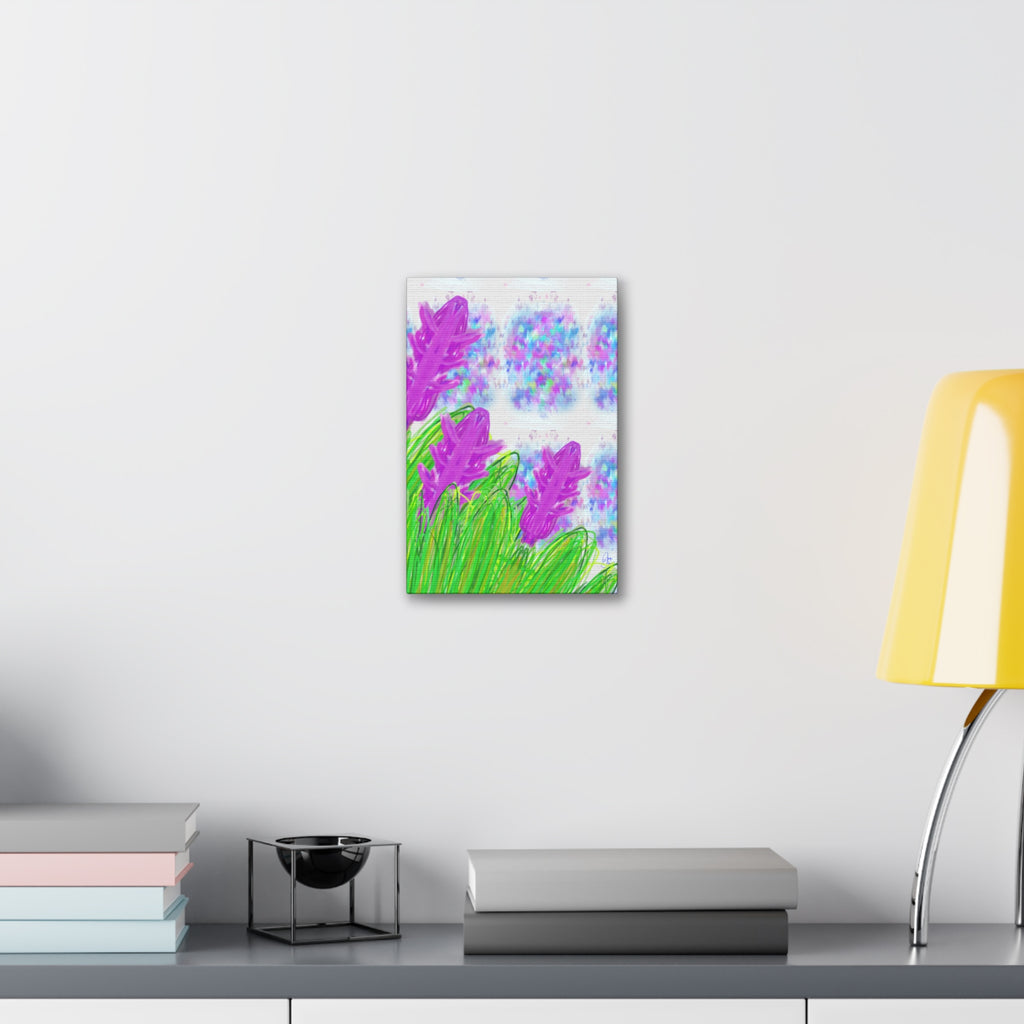 Canvas — Lavender Meadow Stretched Art Print