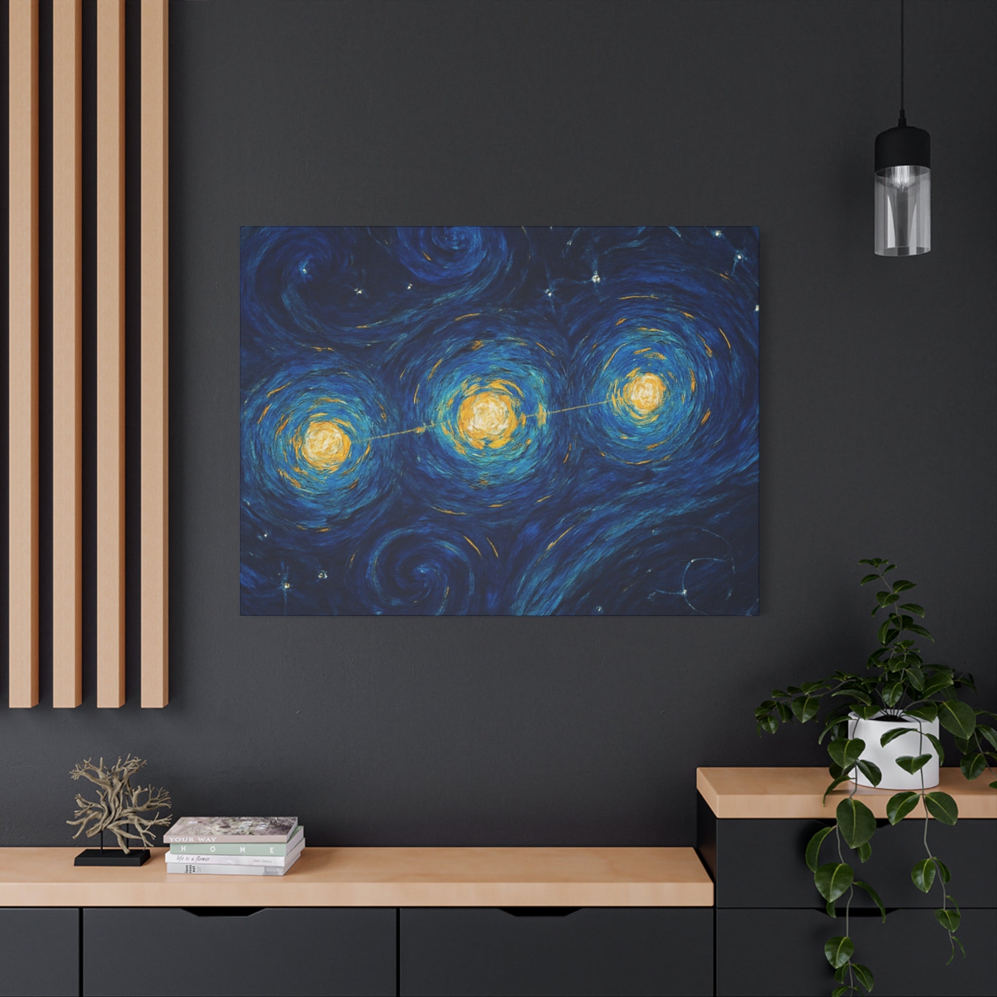 Canvas Wall Art - Orion's Belt Matte Canvas 25" Stretched
