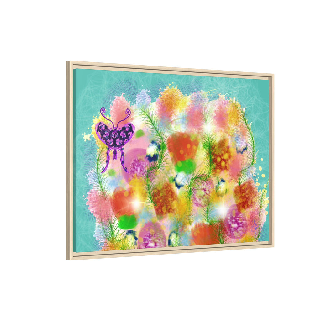 Matte Canvas, Framed (Multi-color)