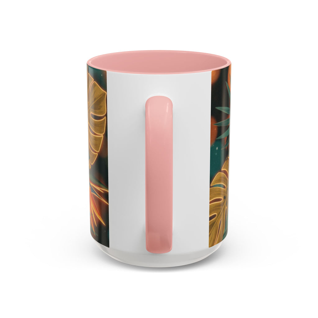 Hibiscus Tropical Coffee Mug — Floral Island Accent Mug (11/15 oz)
