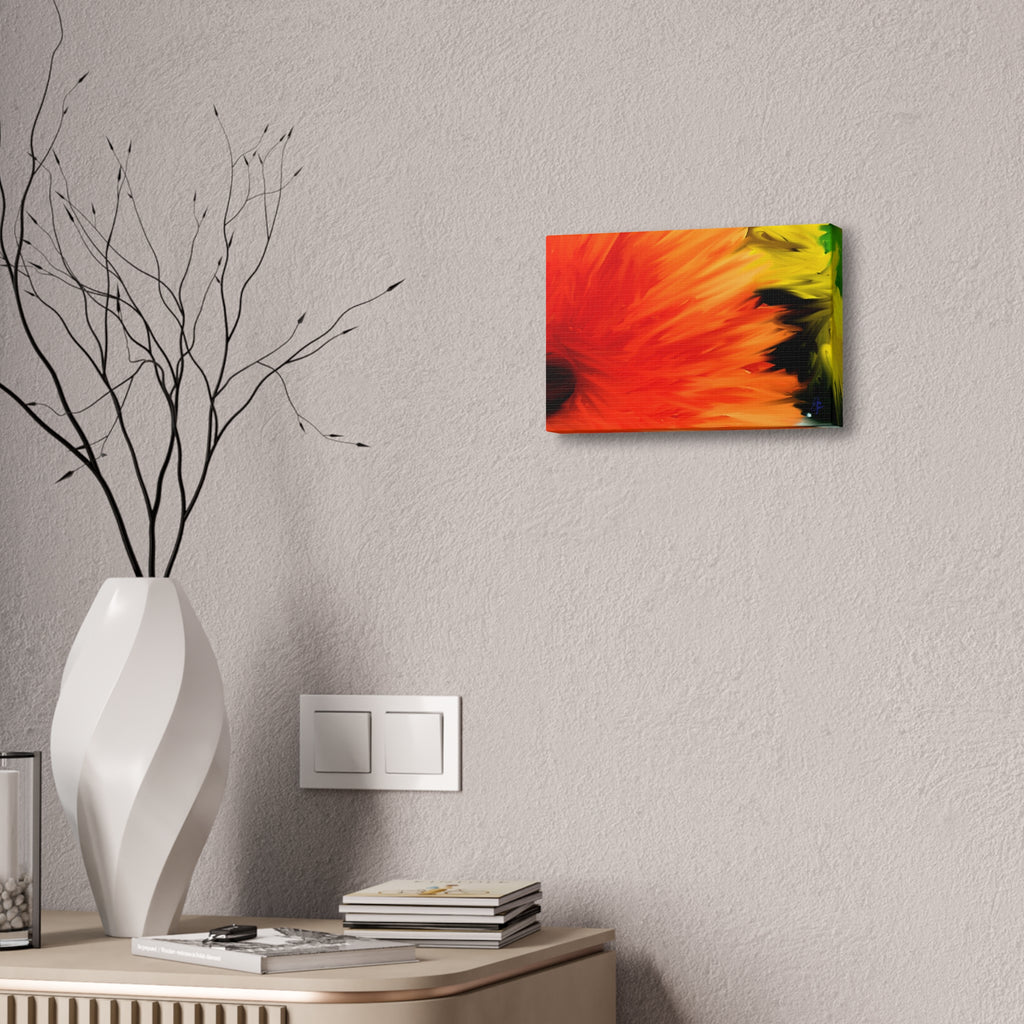 Sunflower Burst Canvas Wall Art - Stretched 1.5"