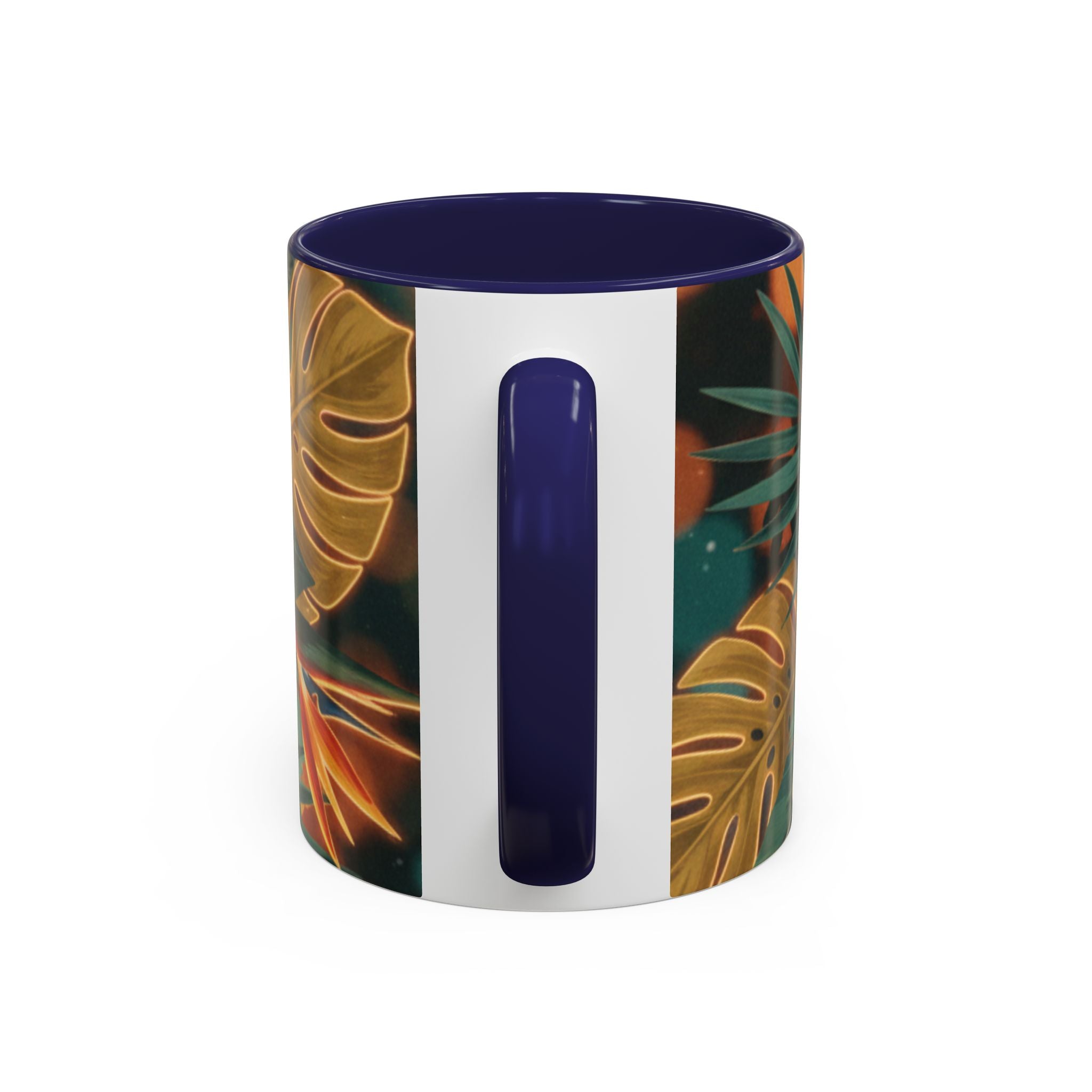 Hibiscus Tropical Coffee Mug — Floral Island Accent Mug (11/15 oz)