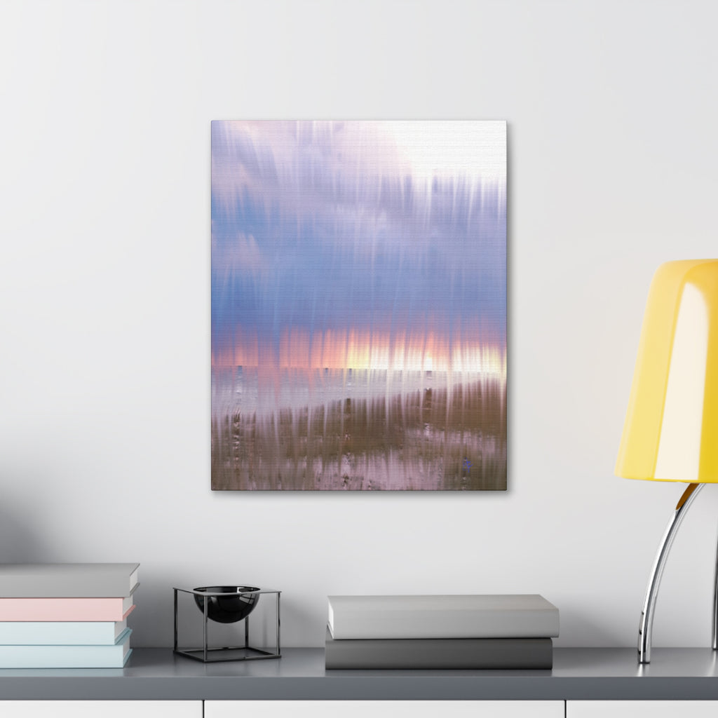 Abstract Sunset Canvas Print — Stretched 1.5"