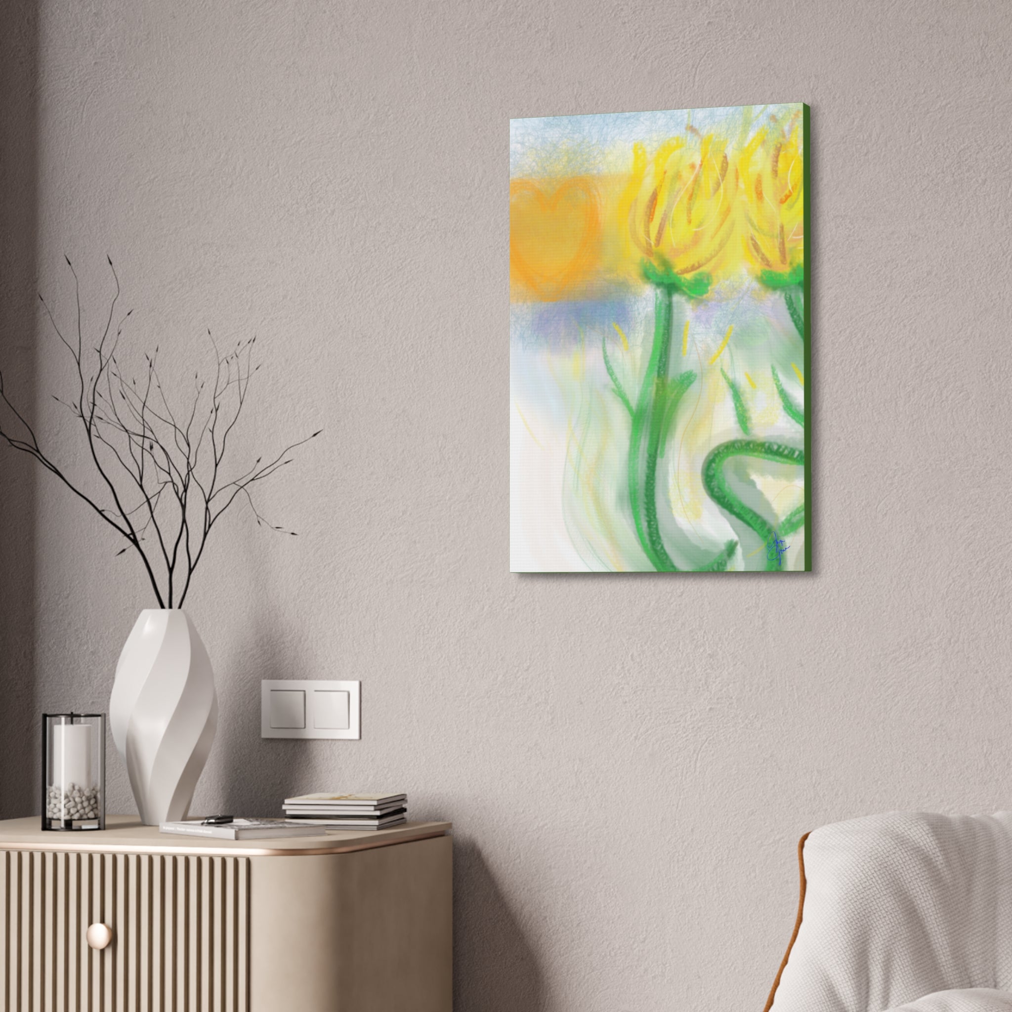 Love Is in the Air Canvas