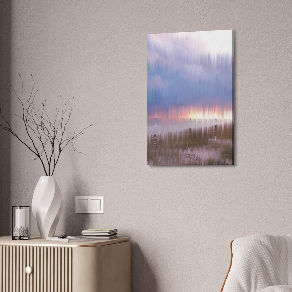 Abstract Sunset Canvas Print — Stretched 1.5"