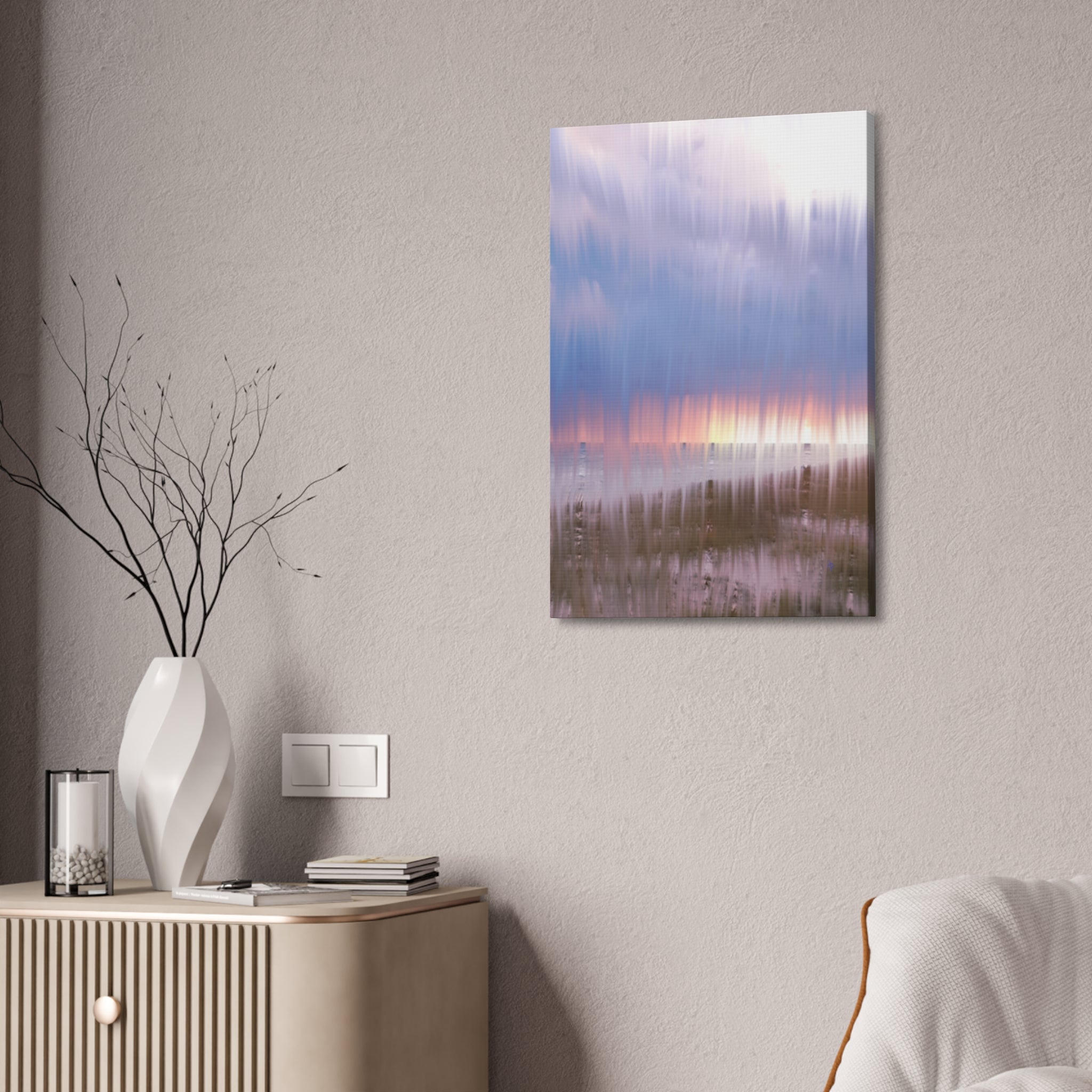 Abstract Sunset Canvas Print — Stretched 1.5"