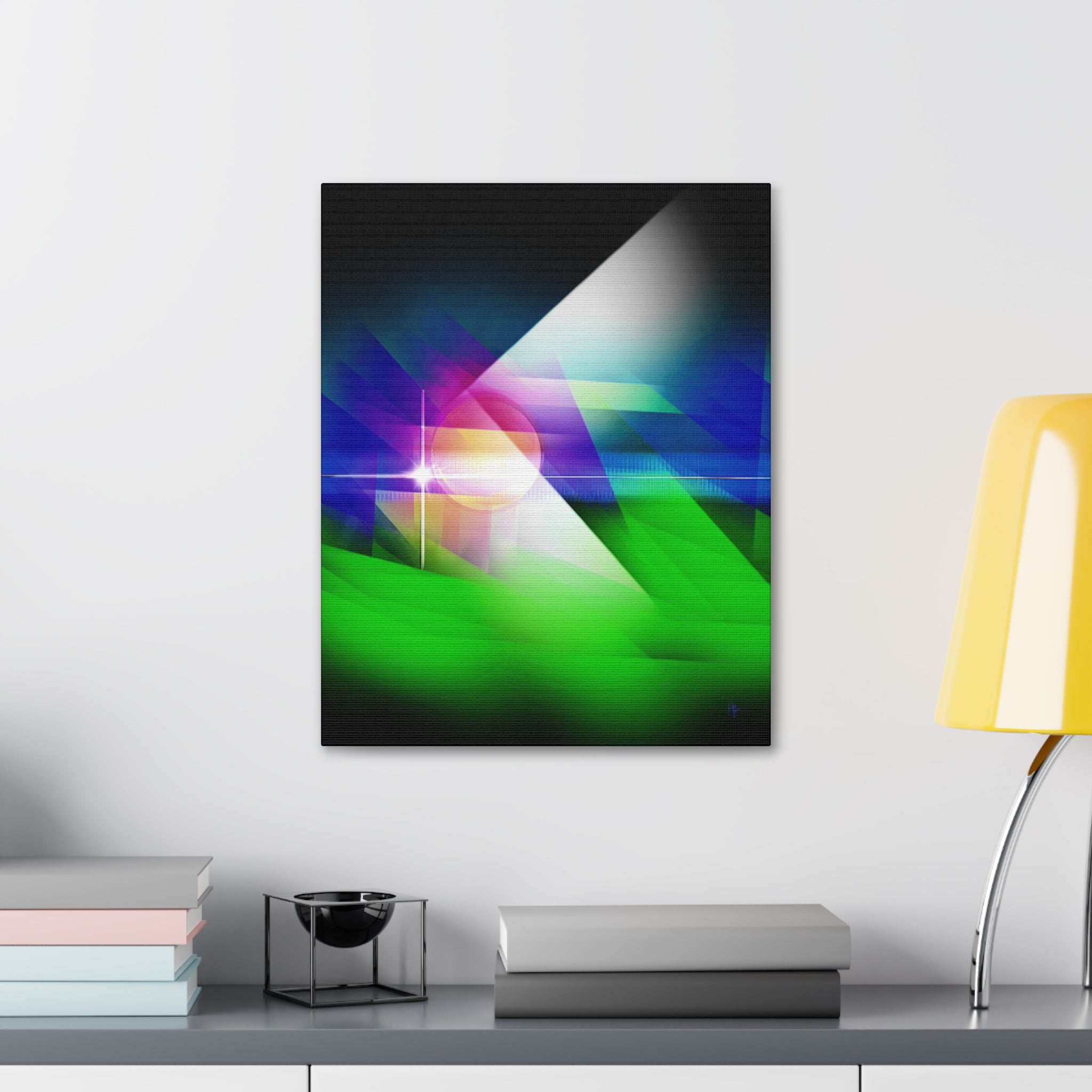 Let There Be Light! Stretched Canvas Wall Art — 1.5" Depth