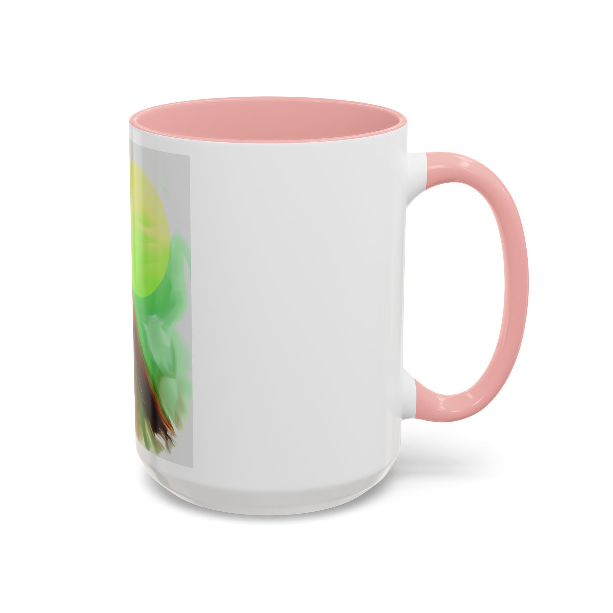 Cardinal Bird Accent Coffee Mug — Red Cardinal Sunrise Art Ceramic Mug (11/15 oz)