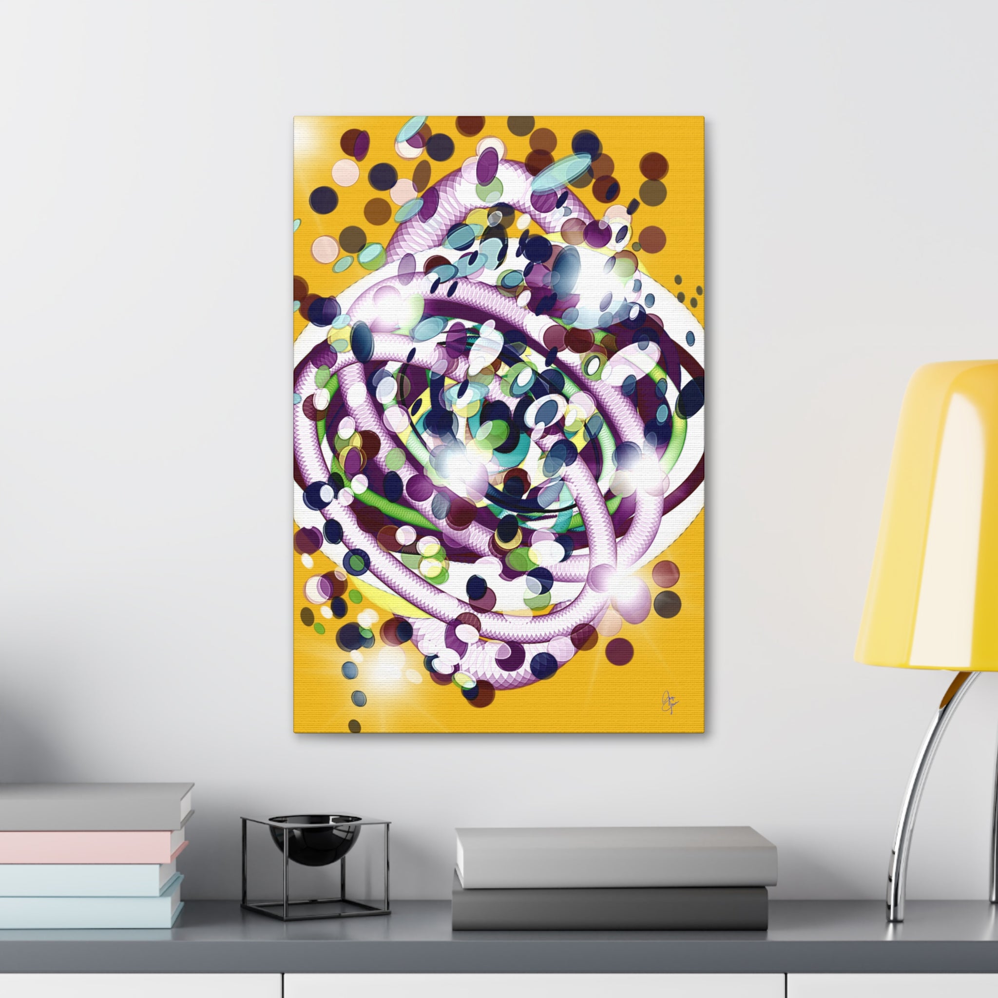 Colorful Wall Canvas Print — Add Color to Your Room