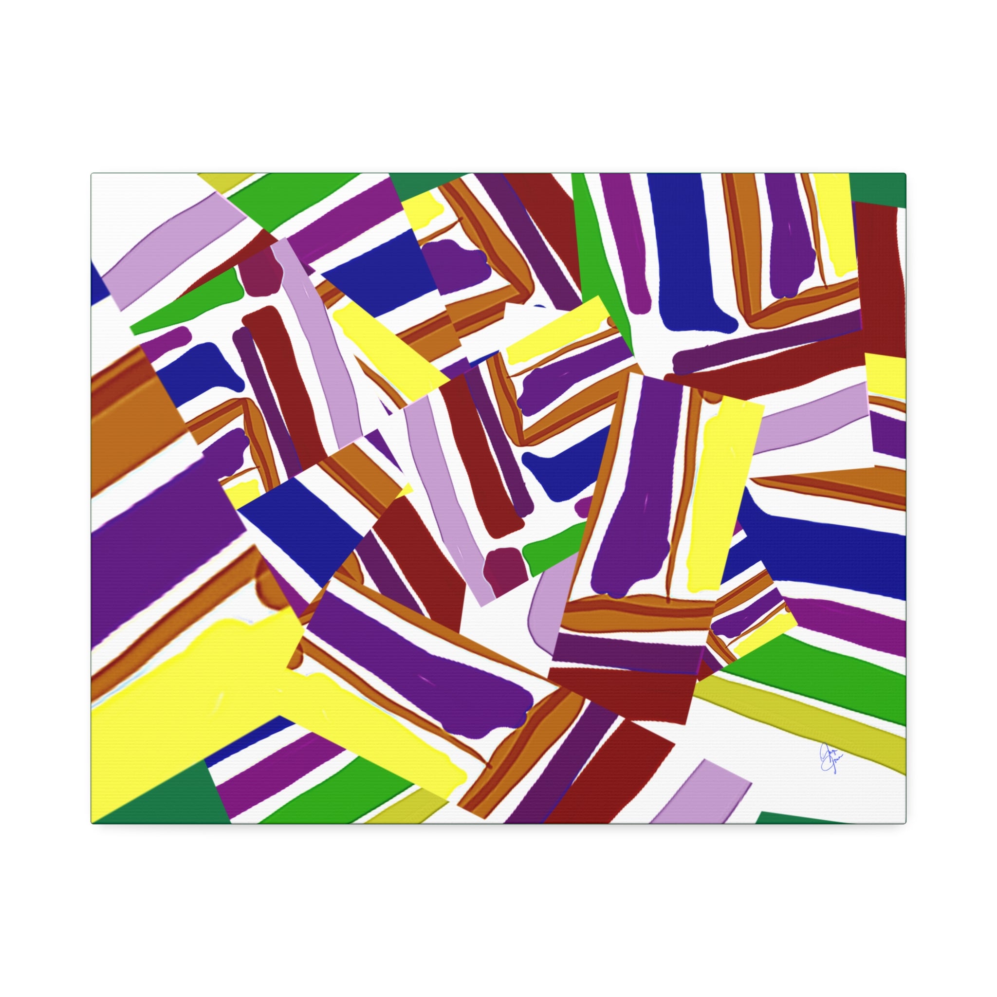 Candy Store Canvas Stretched Wall Art