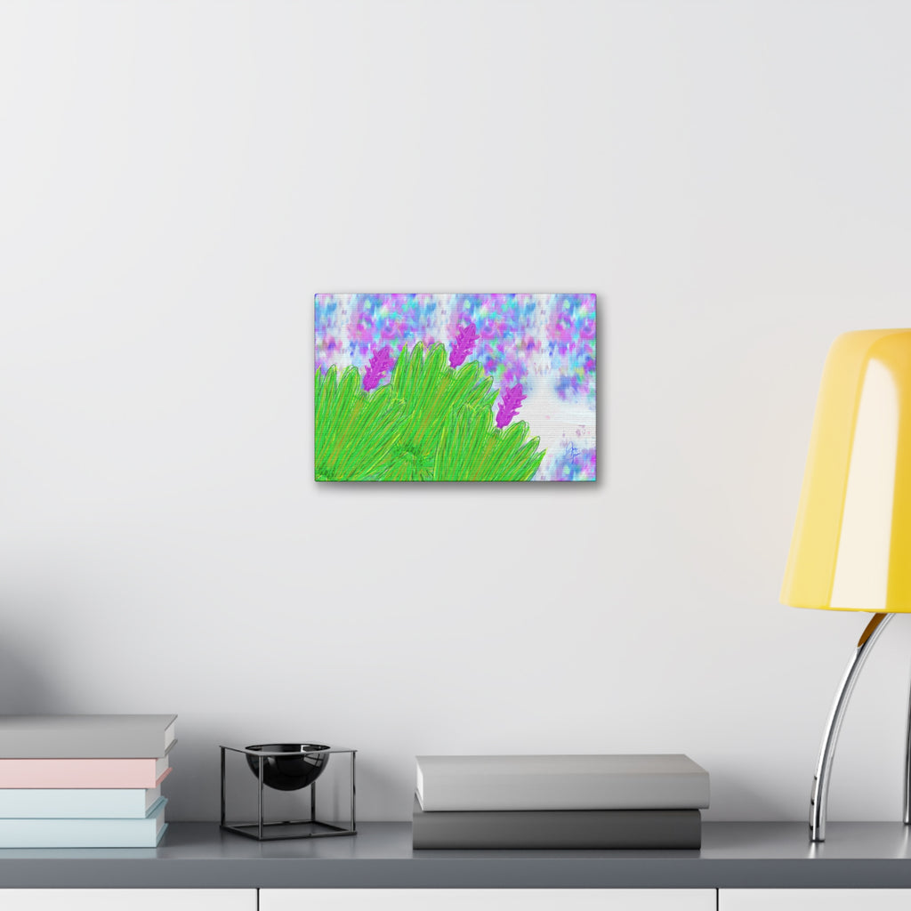 Canvas — Lavender Meadow Stretched Art Print