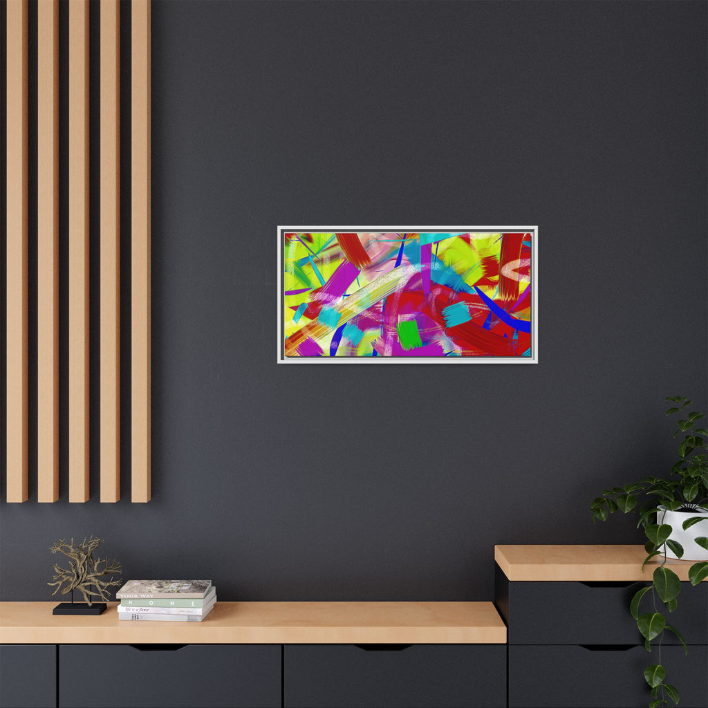 Matte Canvas, Framed (Multi-color)