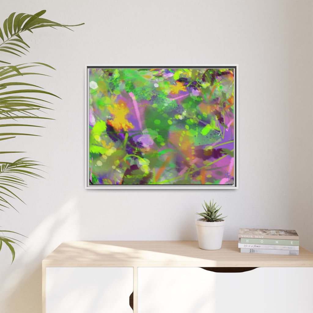 Matte Canvas, Framed (Multi-color)
