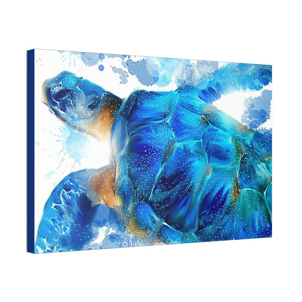 Sea Turtle Canvas Stretch — Stretched Canvas Wall Art (1.5")