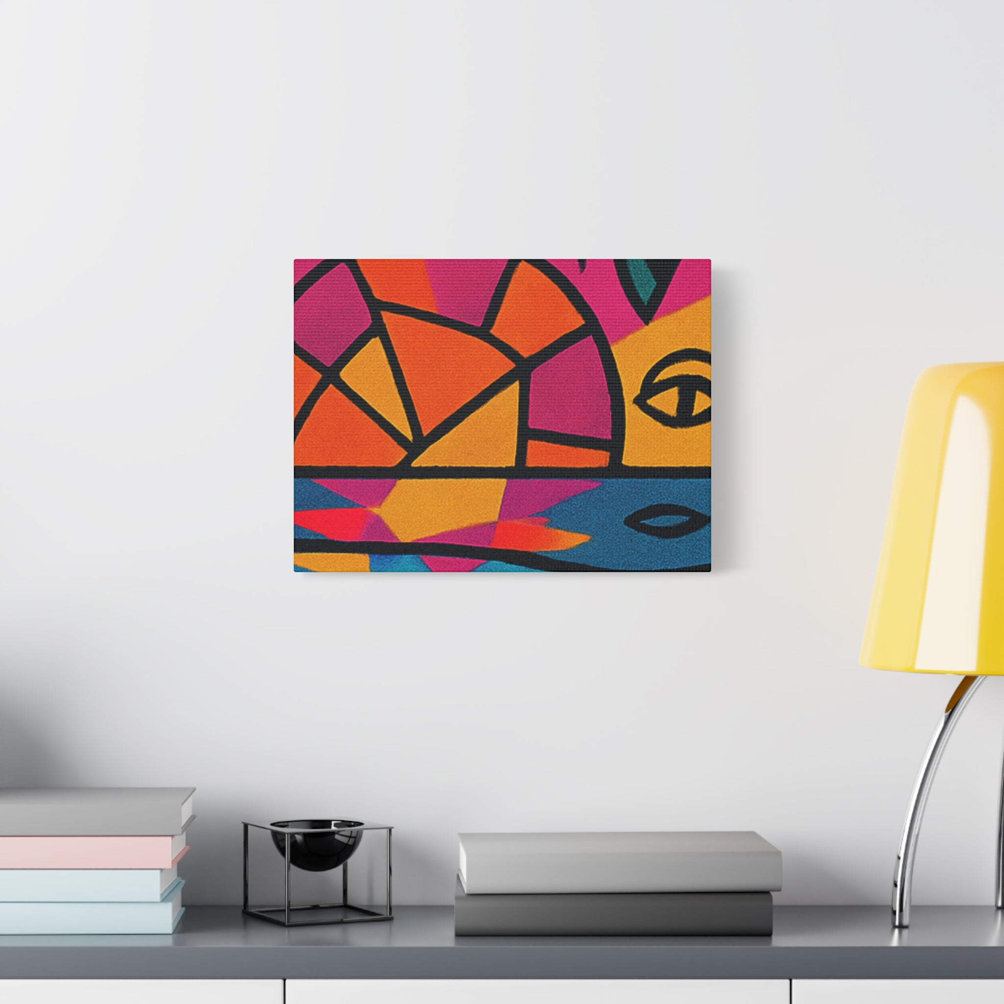 Canvas Print - Picasso Inspired Beach Scene