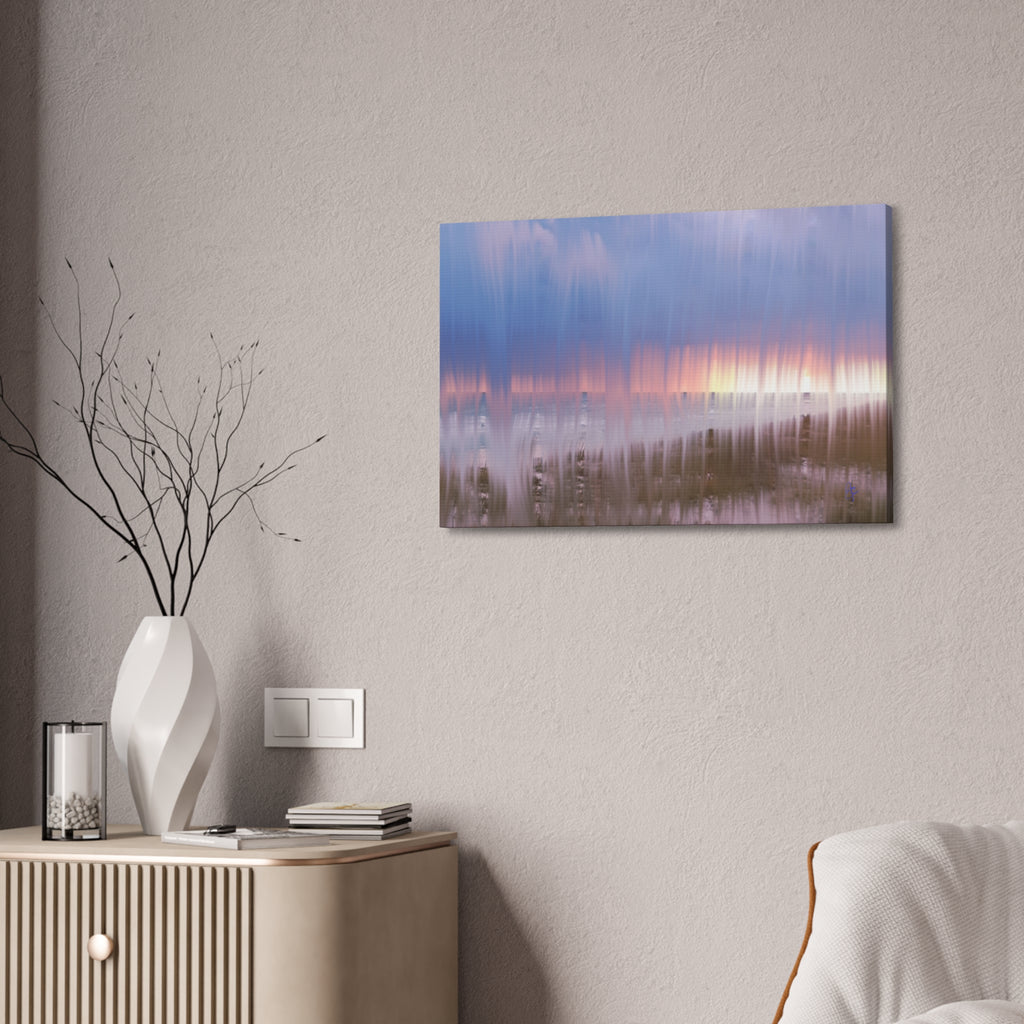 Abstract Sunset Canvas Print — Stretched 1.5"
