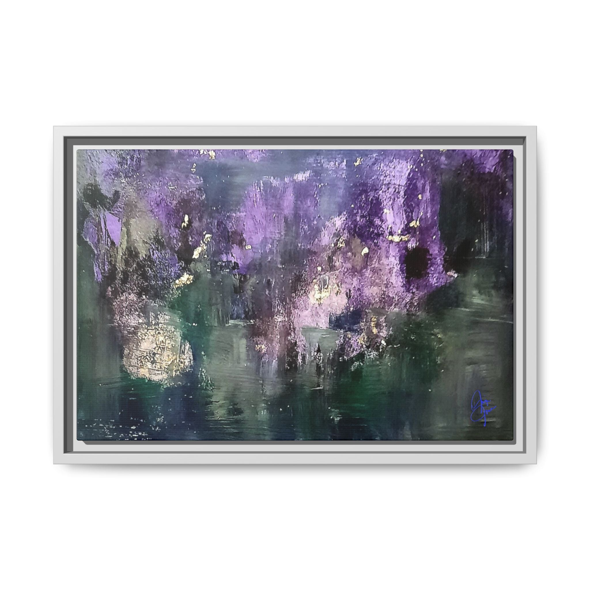 Impressionism Vibes Matte Canvas Print (Framed)