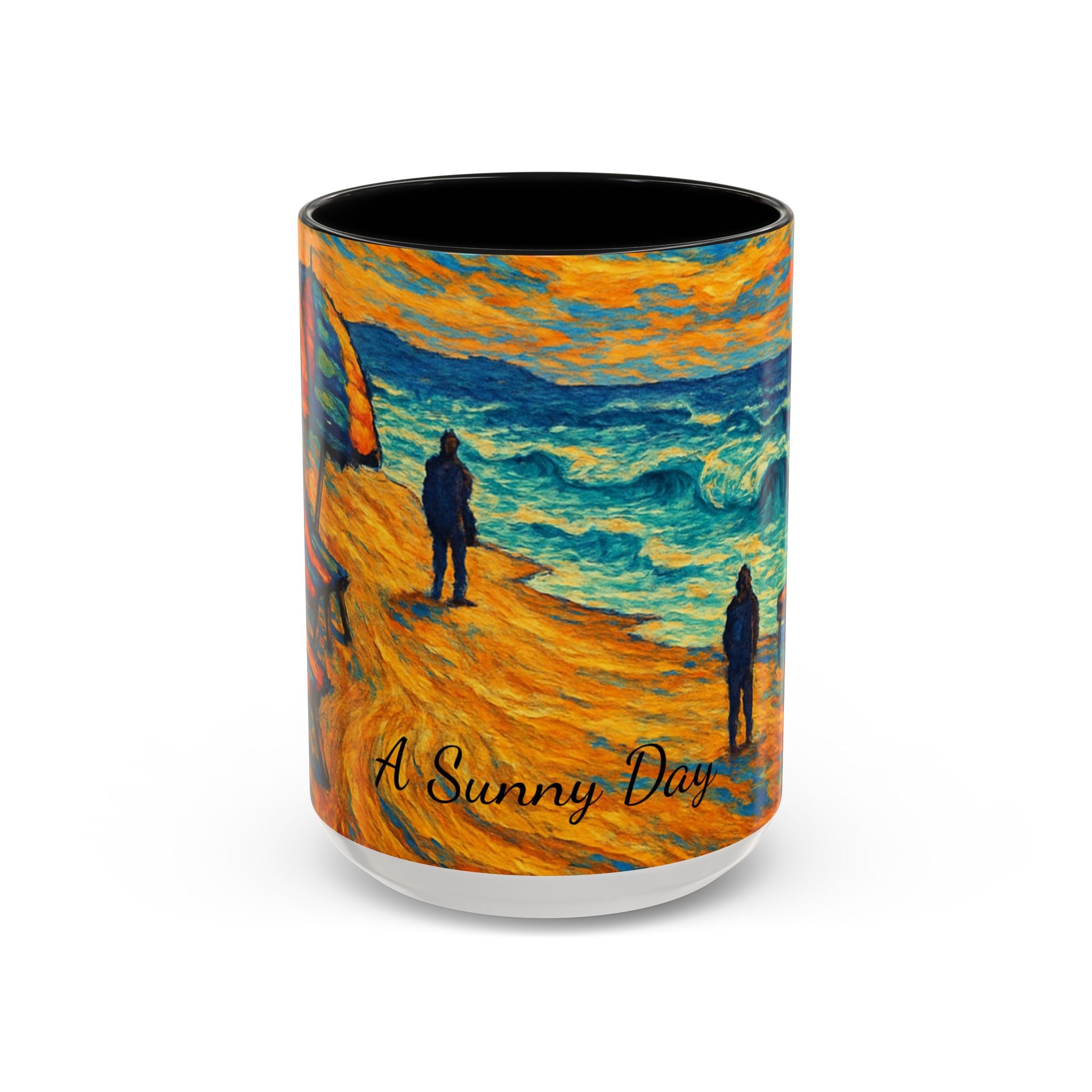 Mug - A Sunny Day Van Gogh Inspired Coffee Mug (11, 15oz)