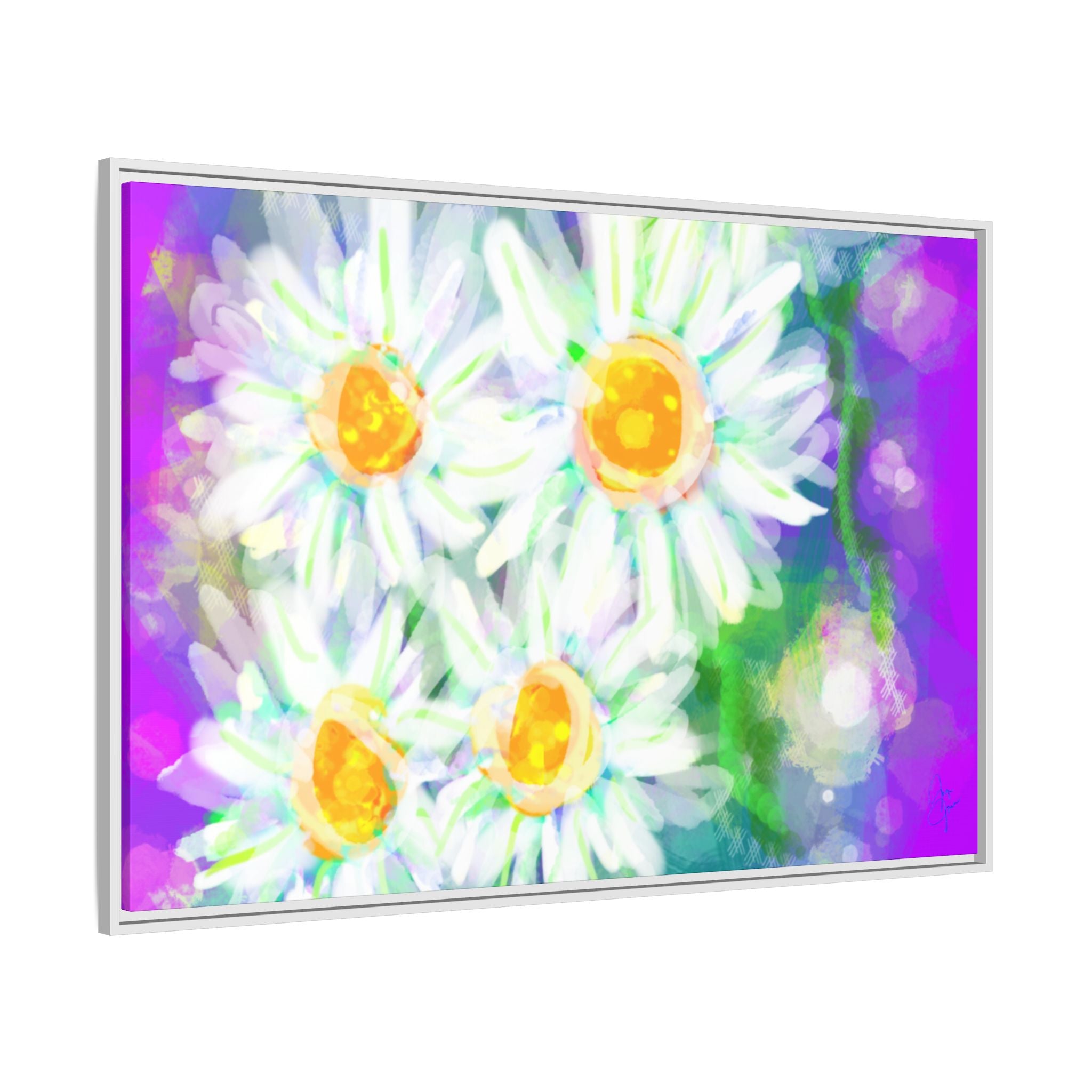 Matte Canvas, Framed (Multi-color)