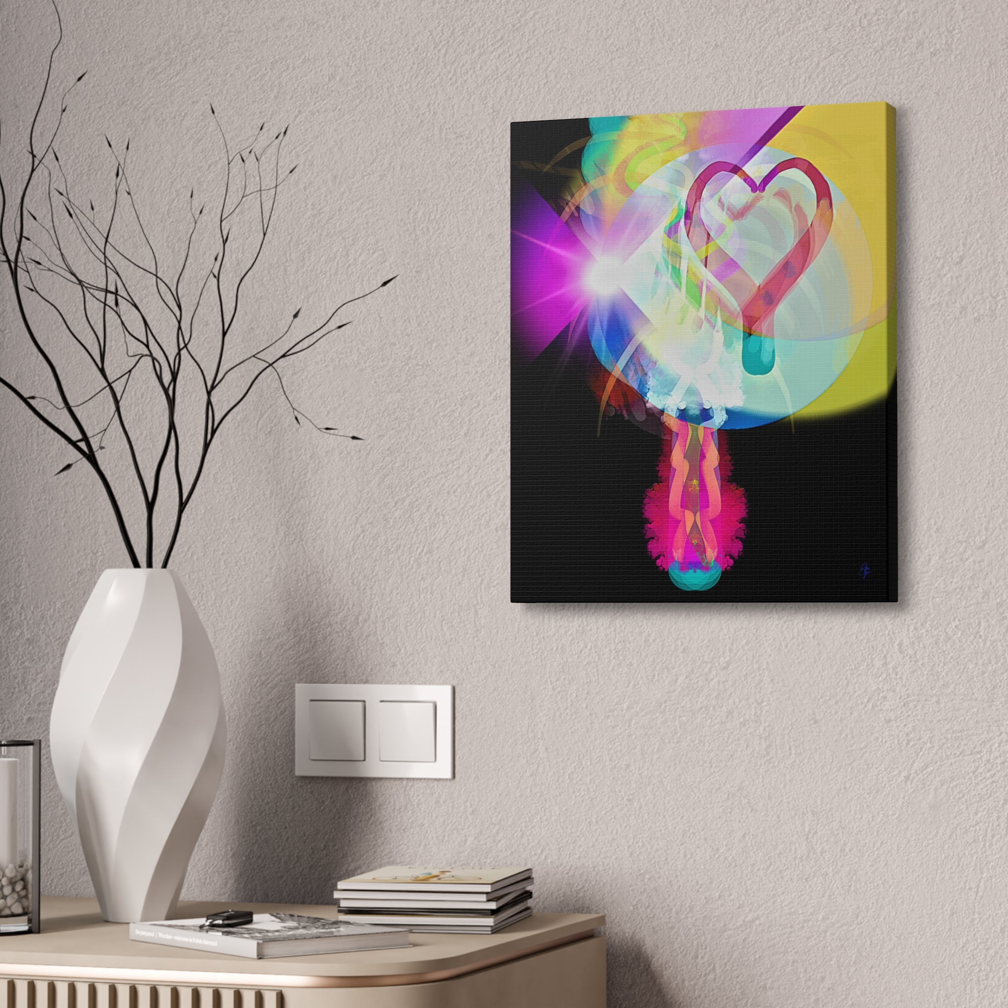 God's Love Canvas Wall Art - Stretched 1.5"