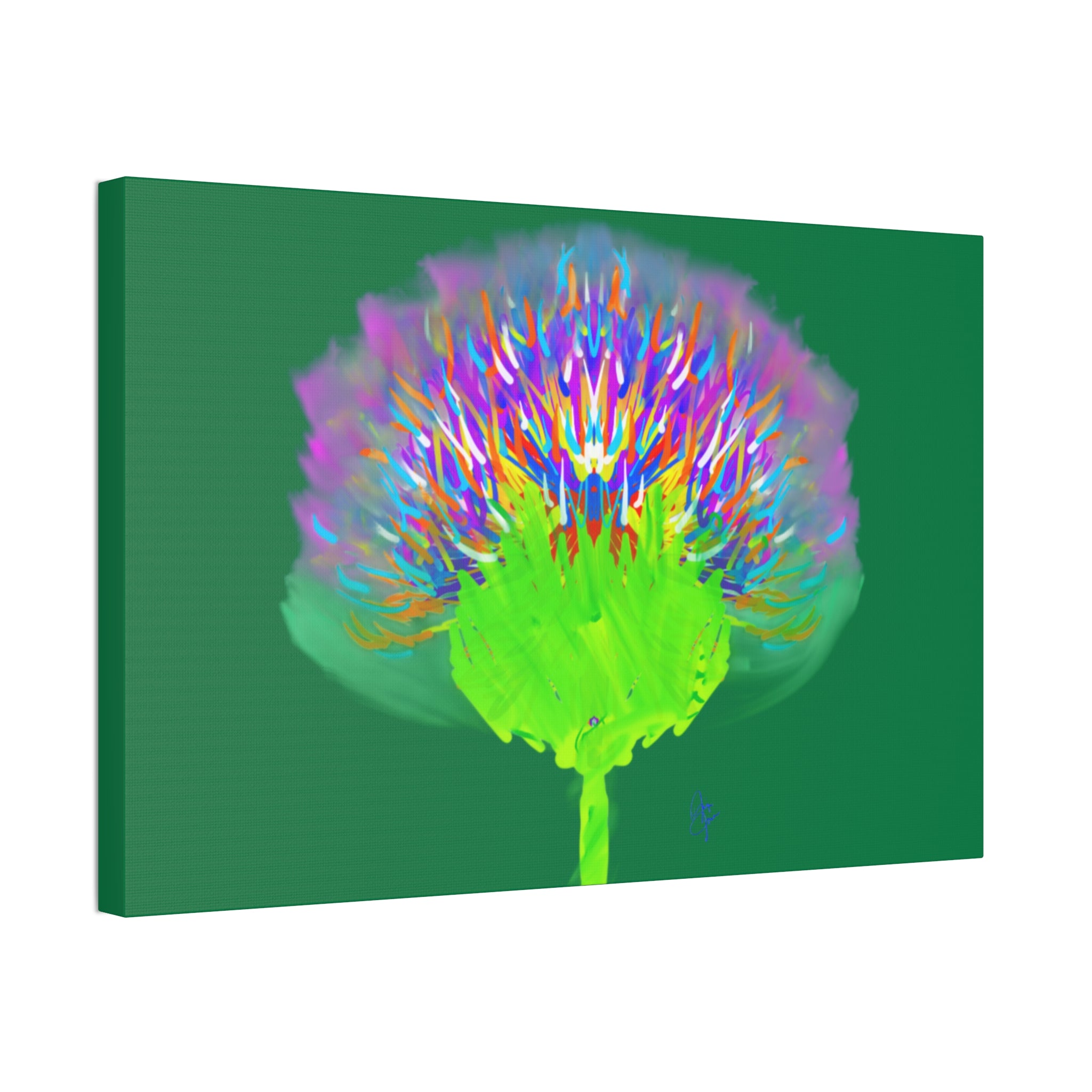 Vibrant Bloom Canvas