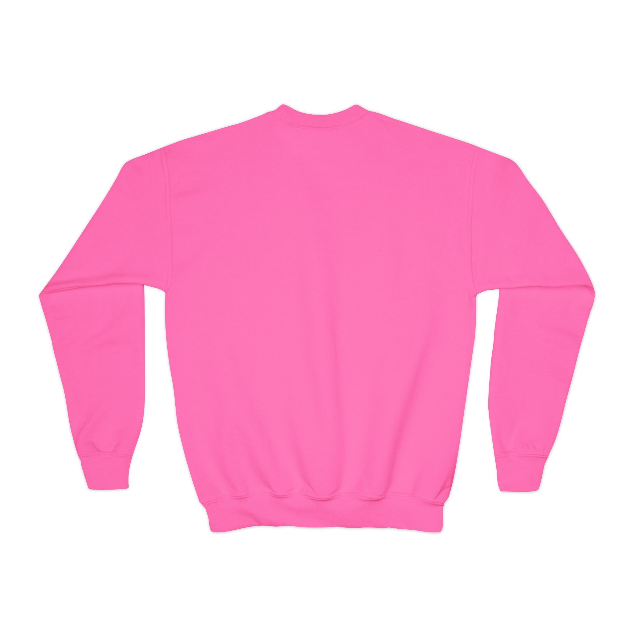 Axolotl Crewneck Sweatshirt — Cute Pink Axolotl with Sunglasses & Sunset