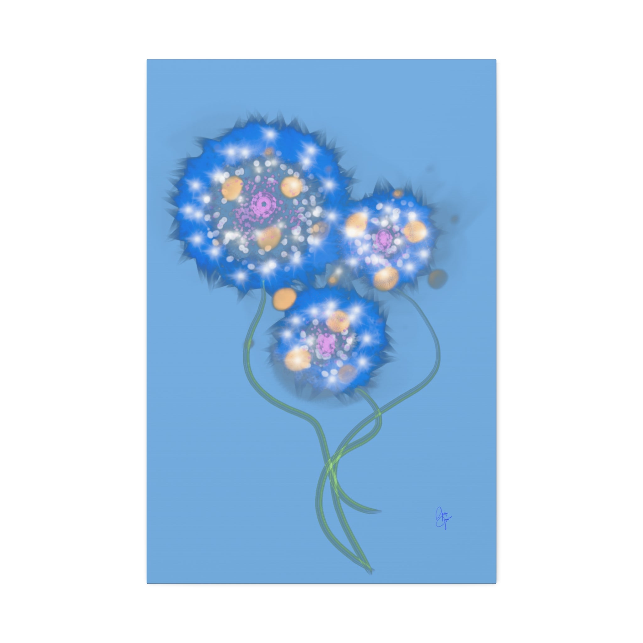 Happy Family Canvas Stretched 1.5" — Family Wall Art