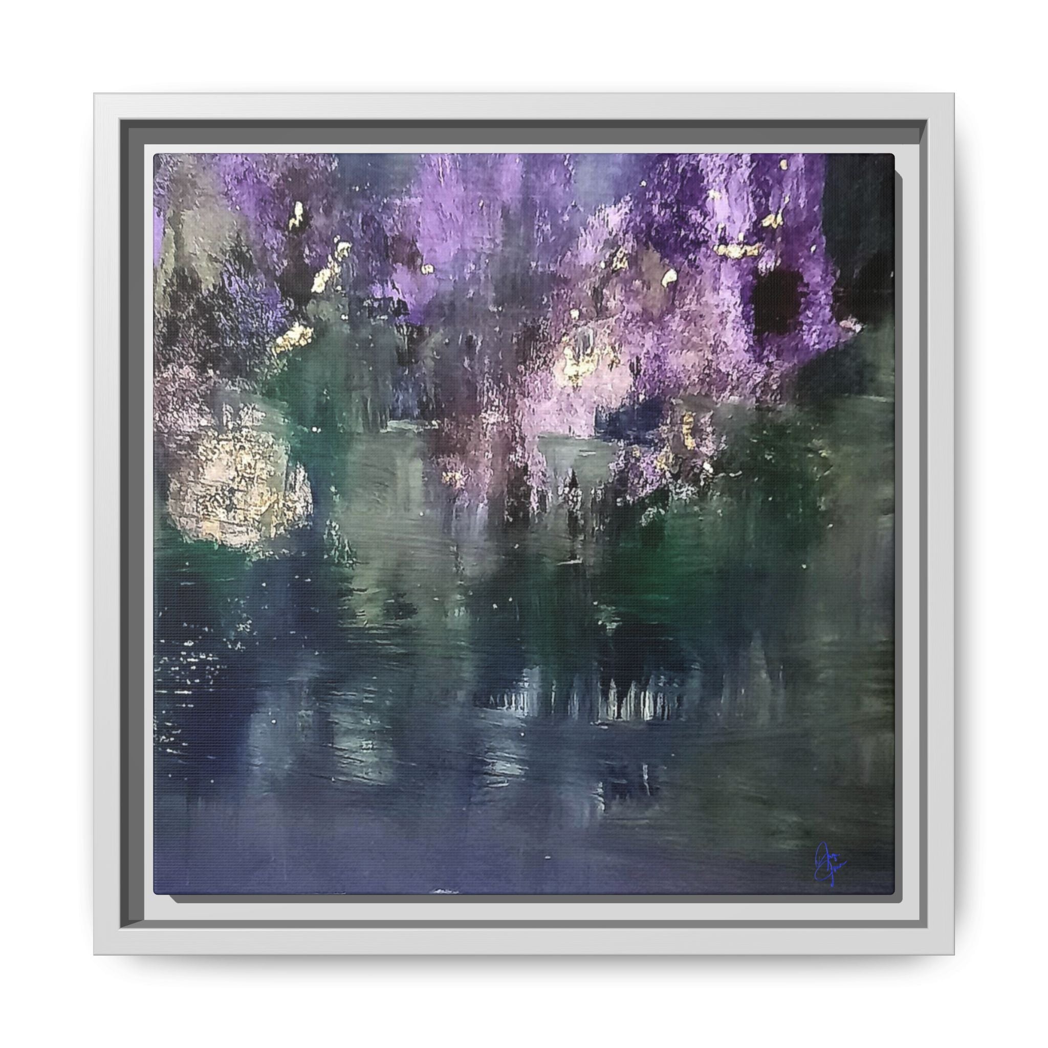 Impressionism Vibes Matte Canvas Print (Framed)