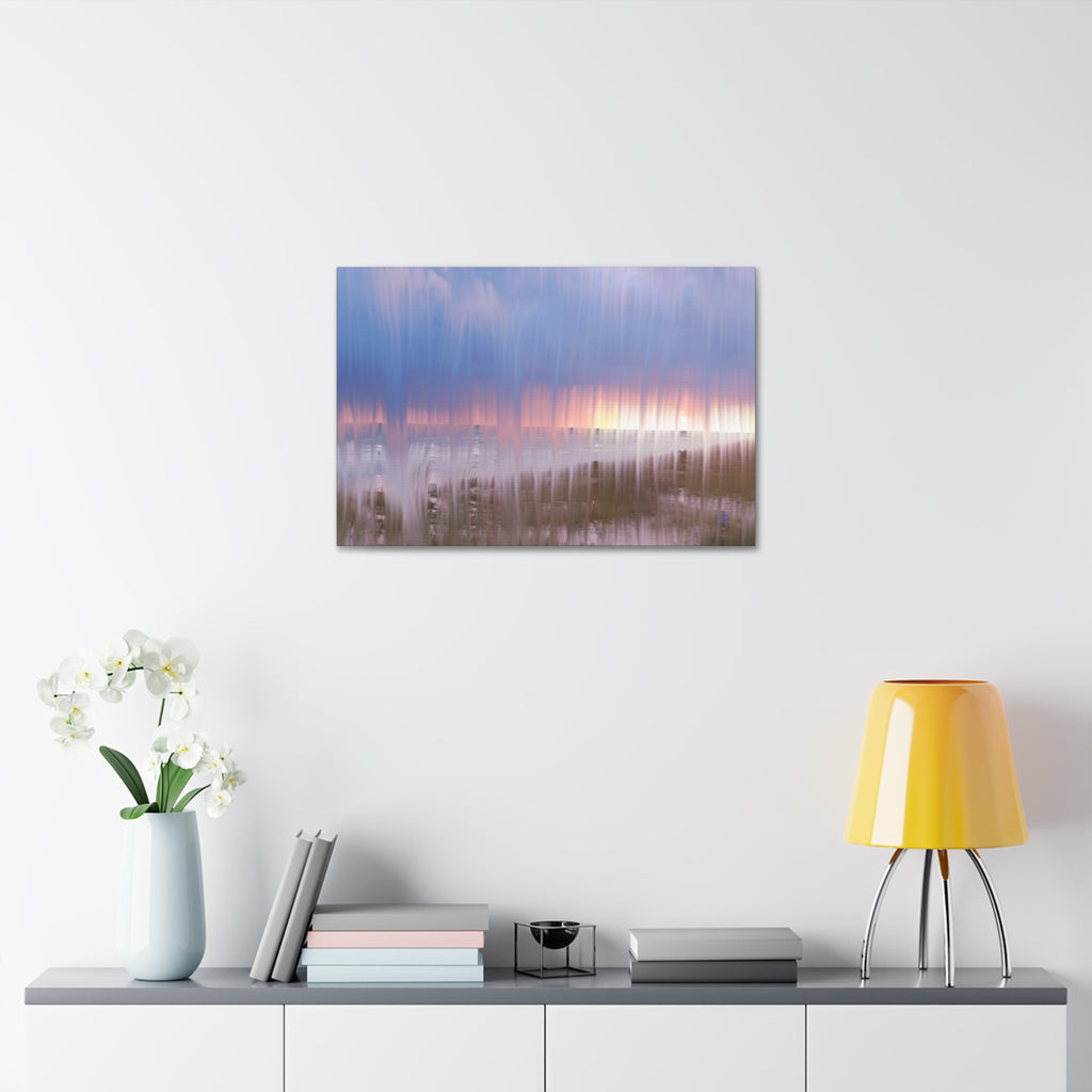 Abstract Sunset Canvas Print — Stretched 1.5"