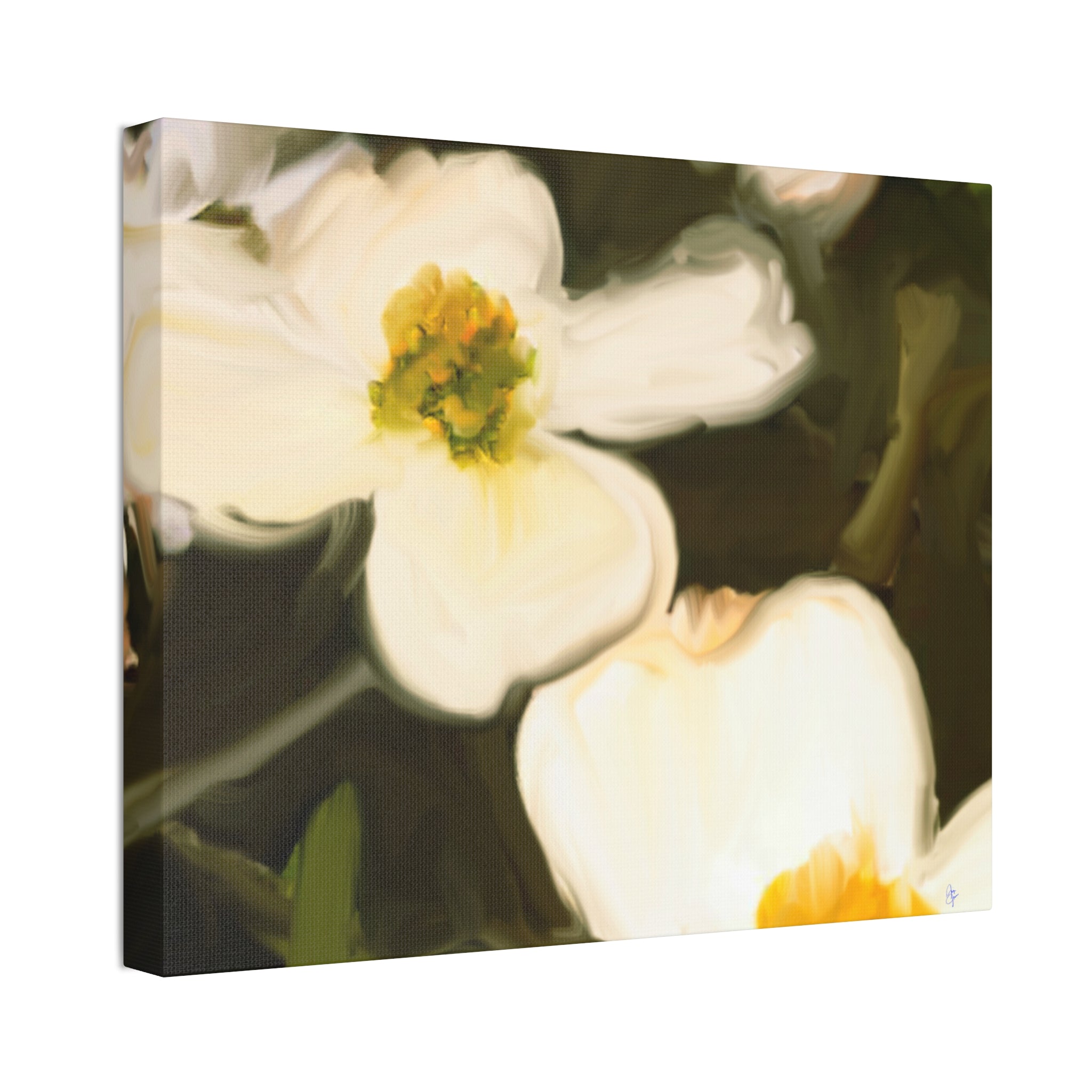 Davey Dogwood Park Palestine TX Canvas Wall Art