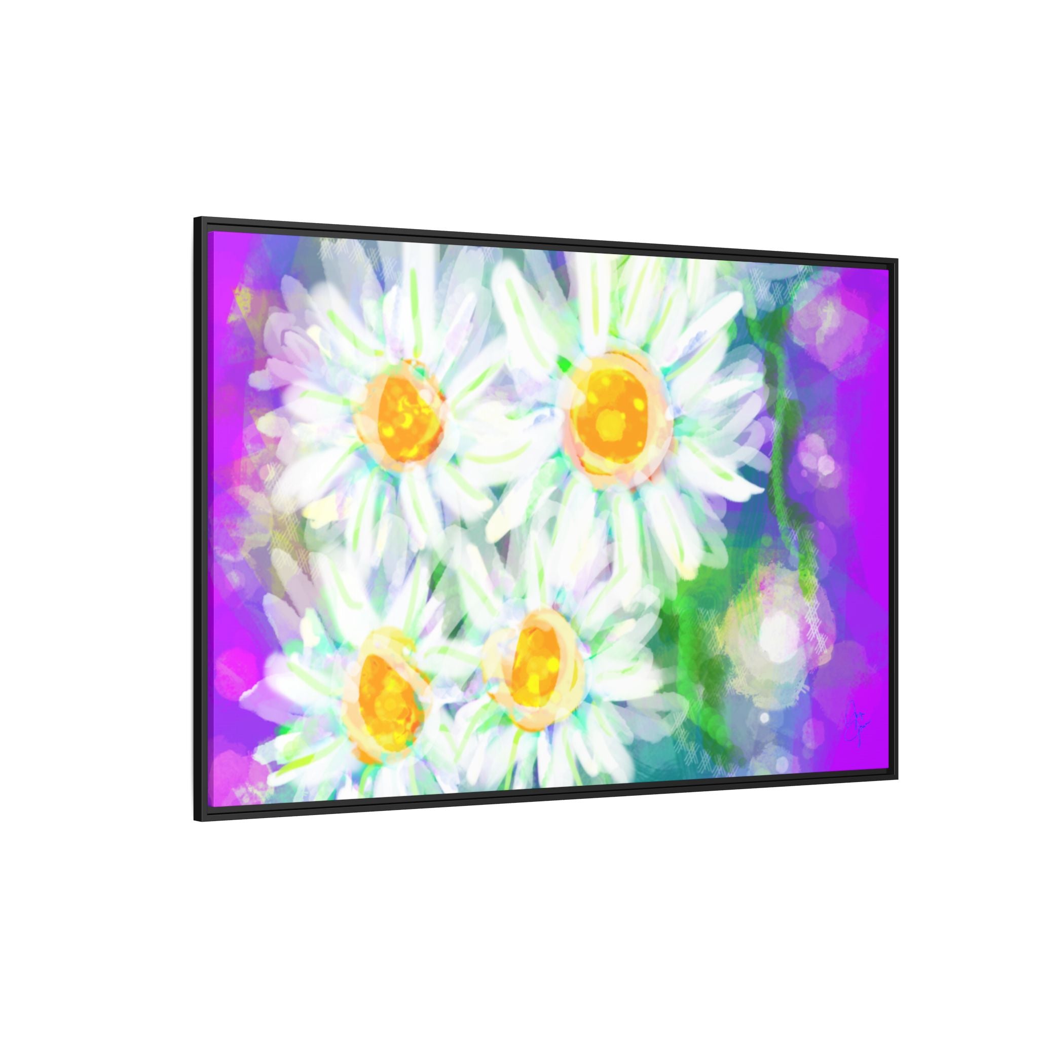 Matte Canvas, Framed (Multi-color)