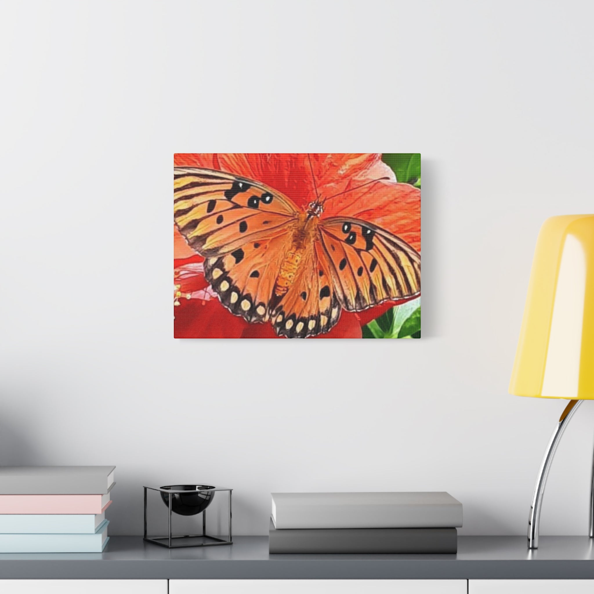 Vibrant Butterfly Canvas Art