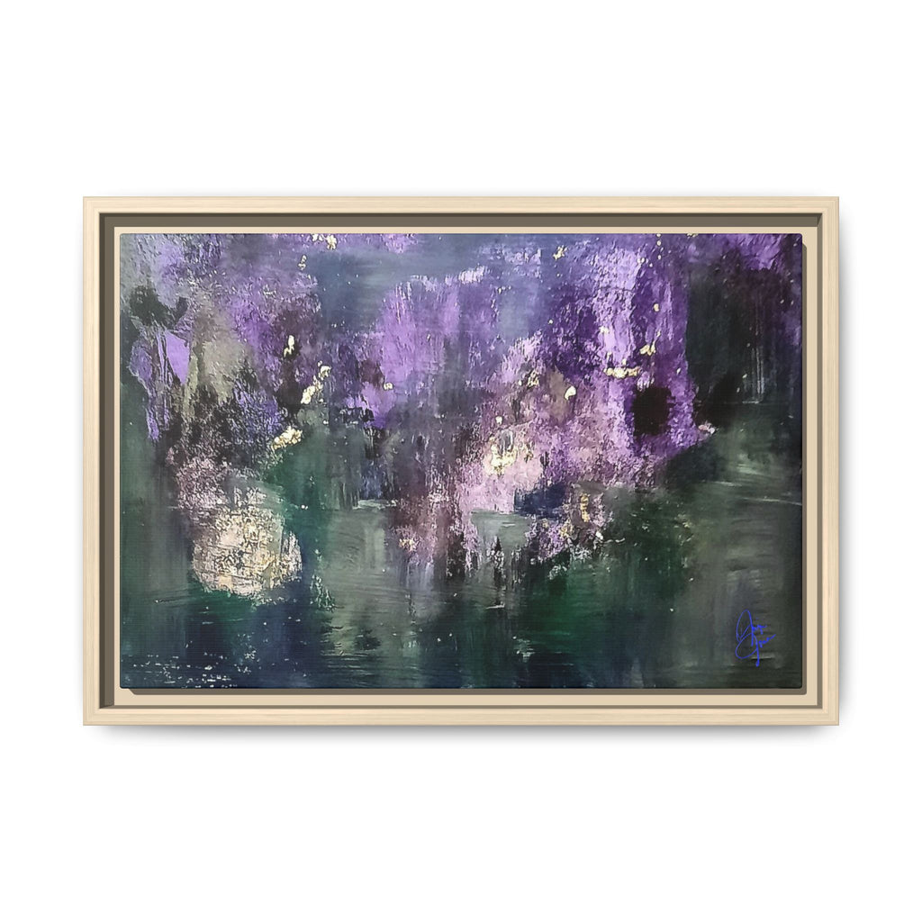 Impressionism Vibes Matte Canvas Print (Framed)