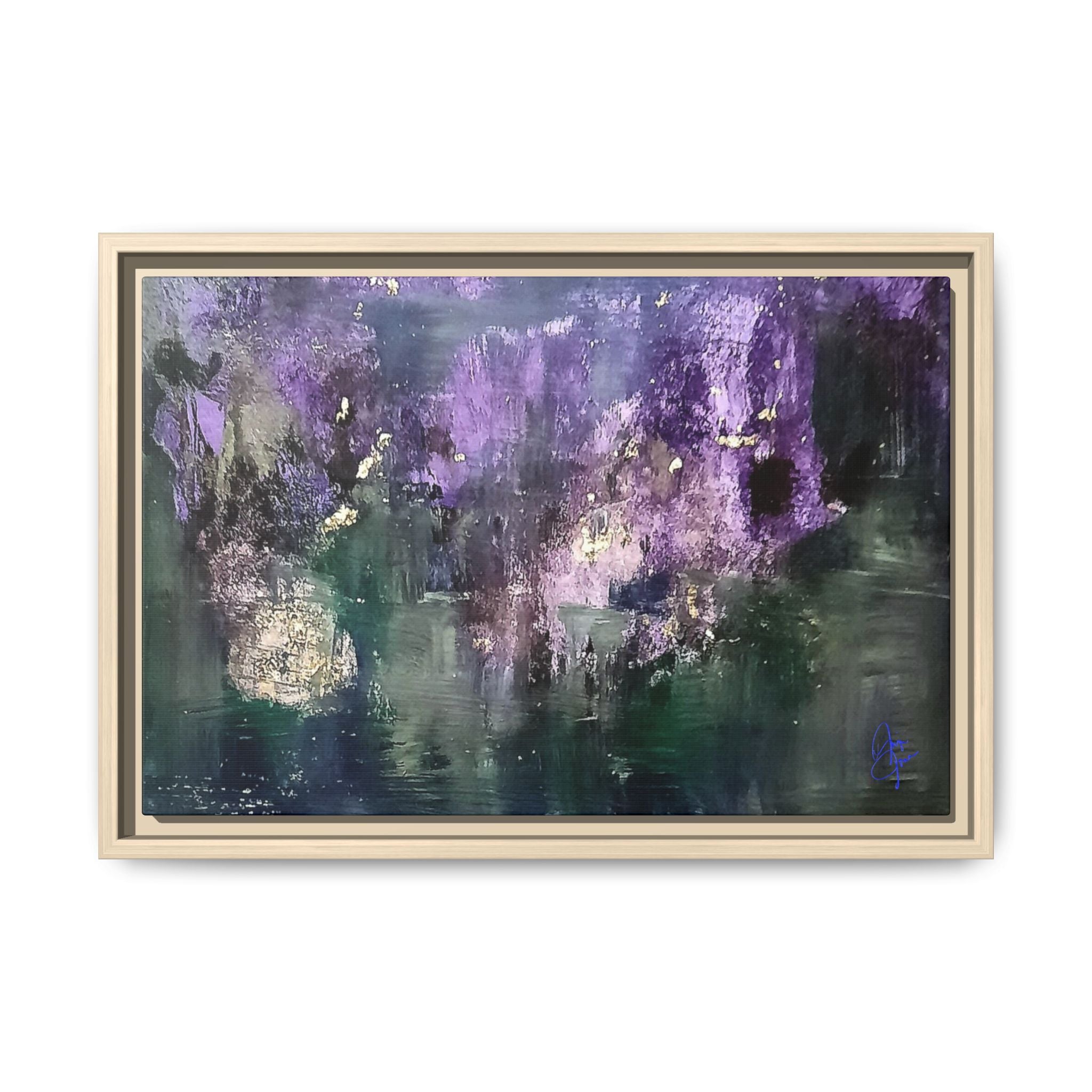 Impressionism Vibes Matte Canvas Print (Framed)