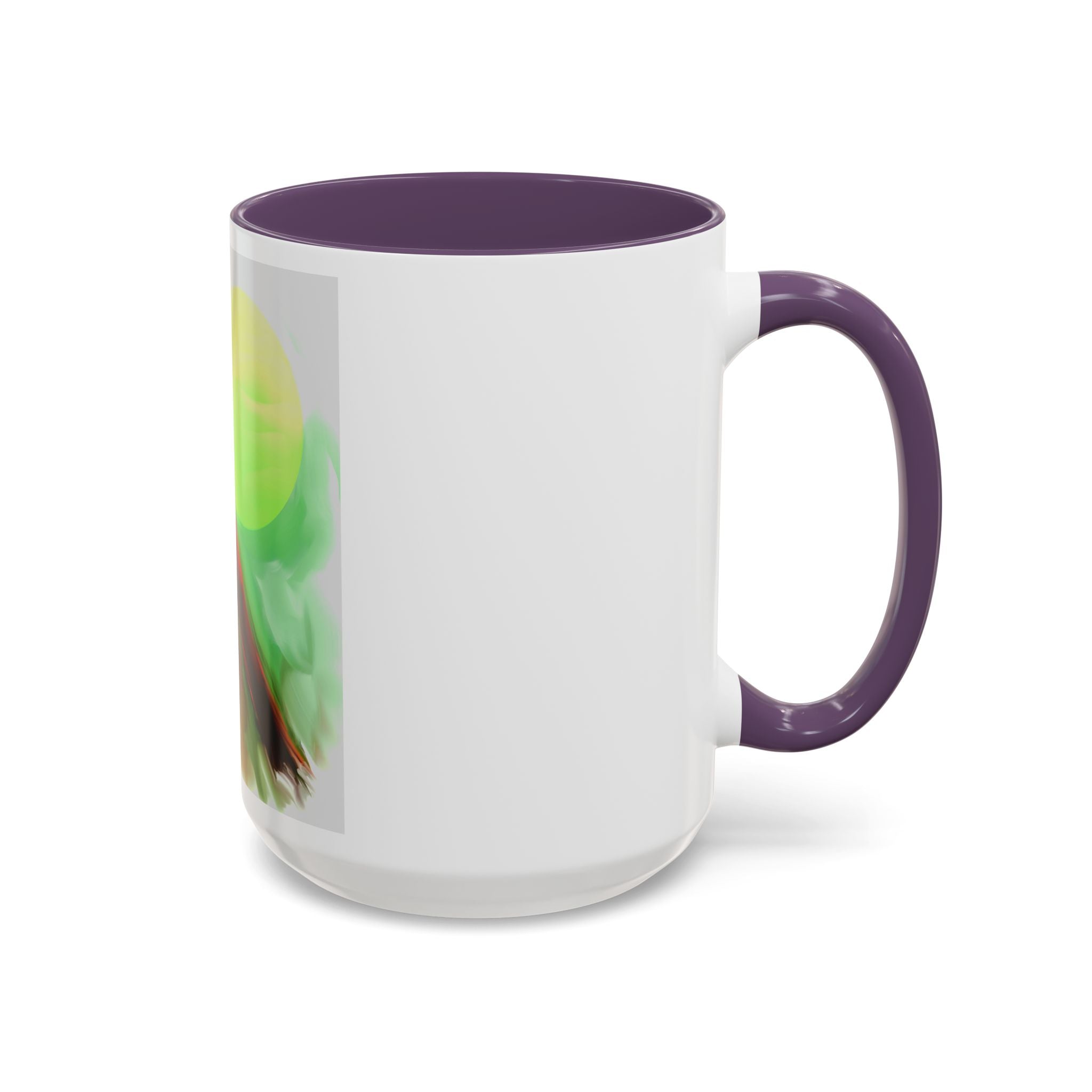 Cardinal Bird Accent Coffee Mug — Red Cardinal Sunrise Art Ceramic Mug (11/15 oz)