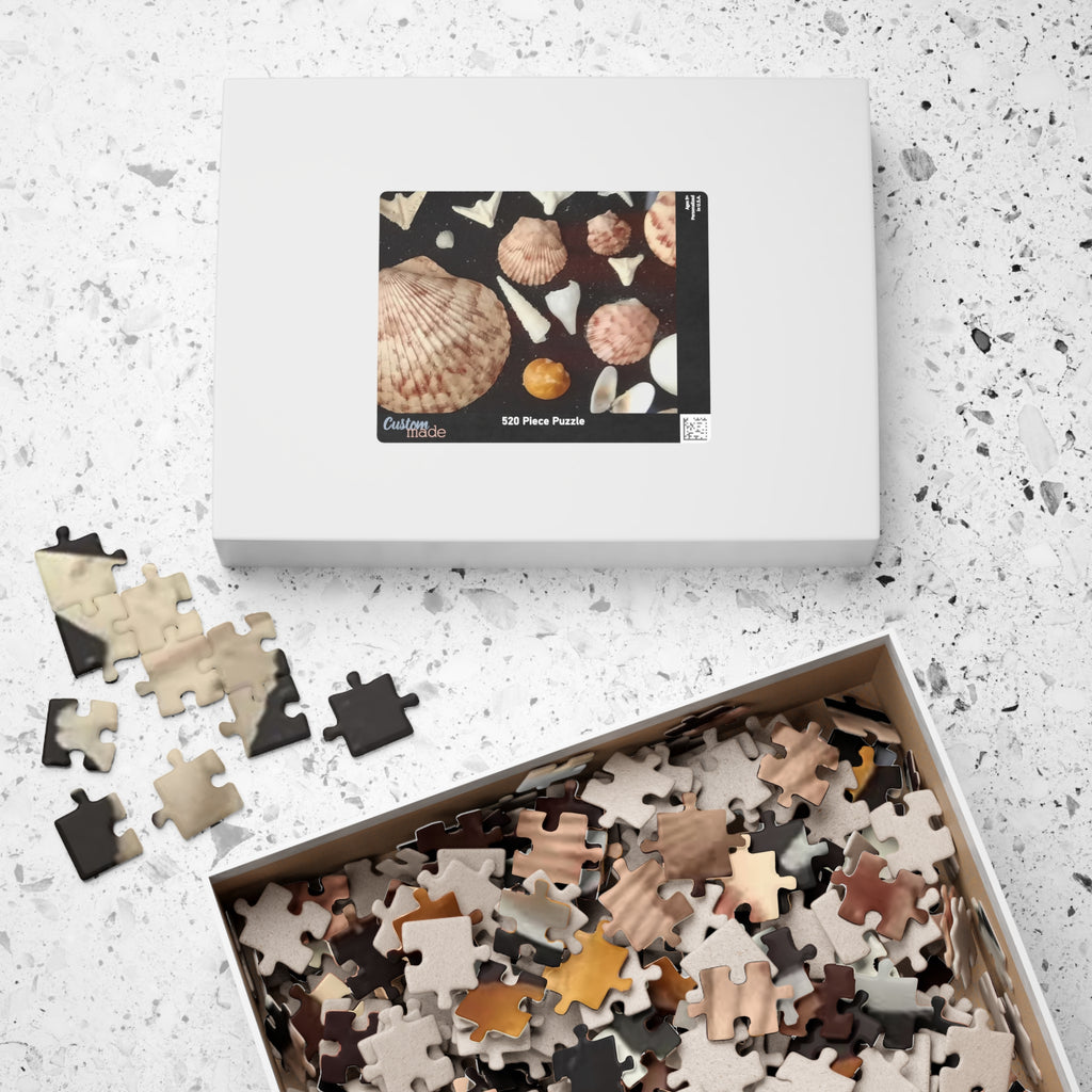 Seashell Puzzle Collection - 110 to 1014-Piece Jigsaw for Relaxation and Family Fun