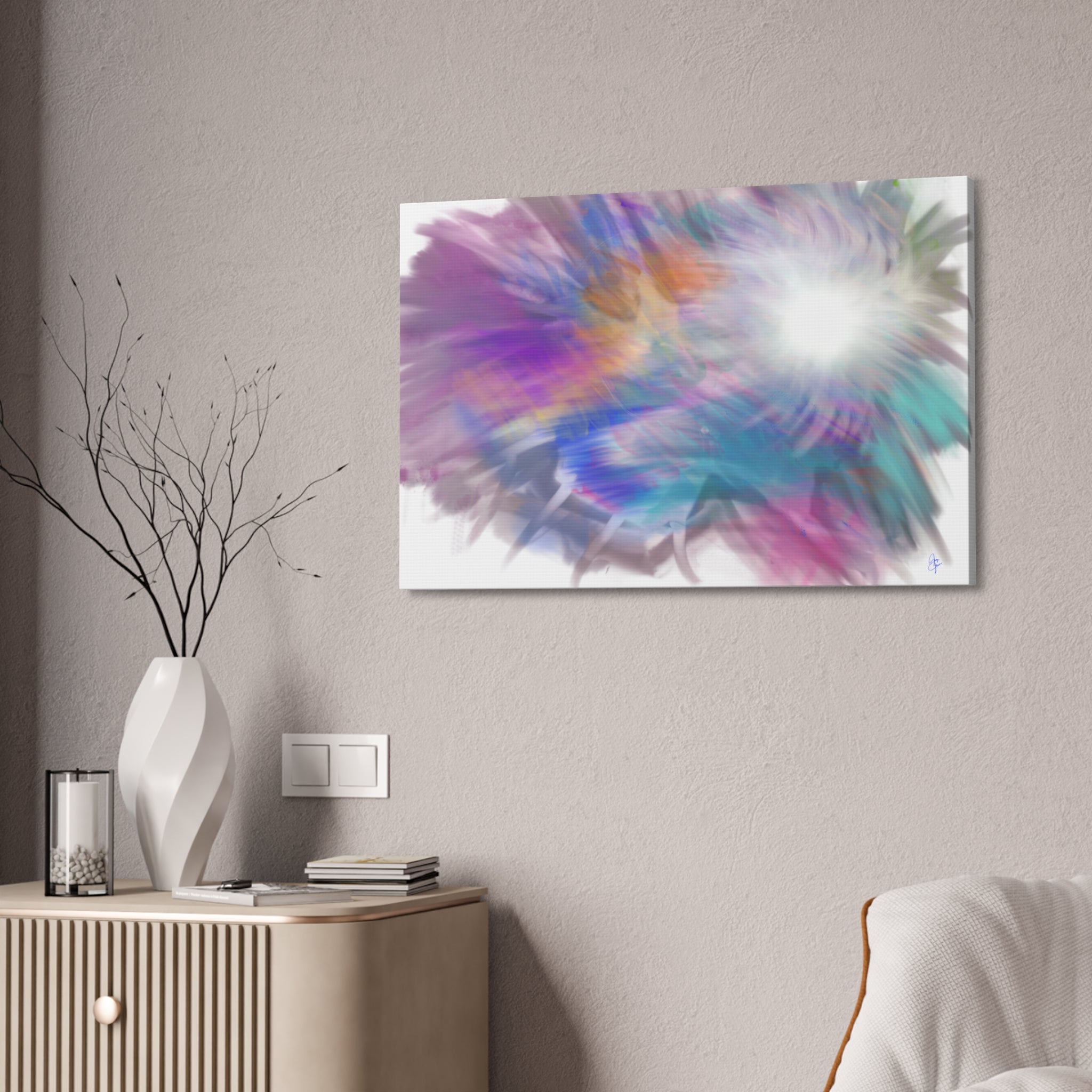 Be the Light Canvas Wall Art - Stretched 1.5"